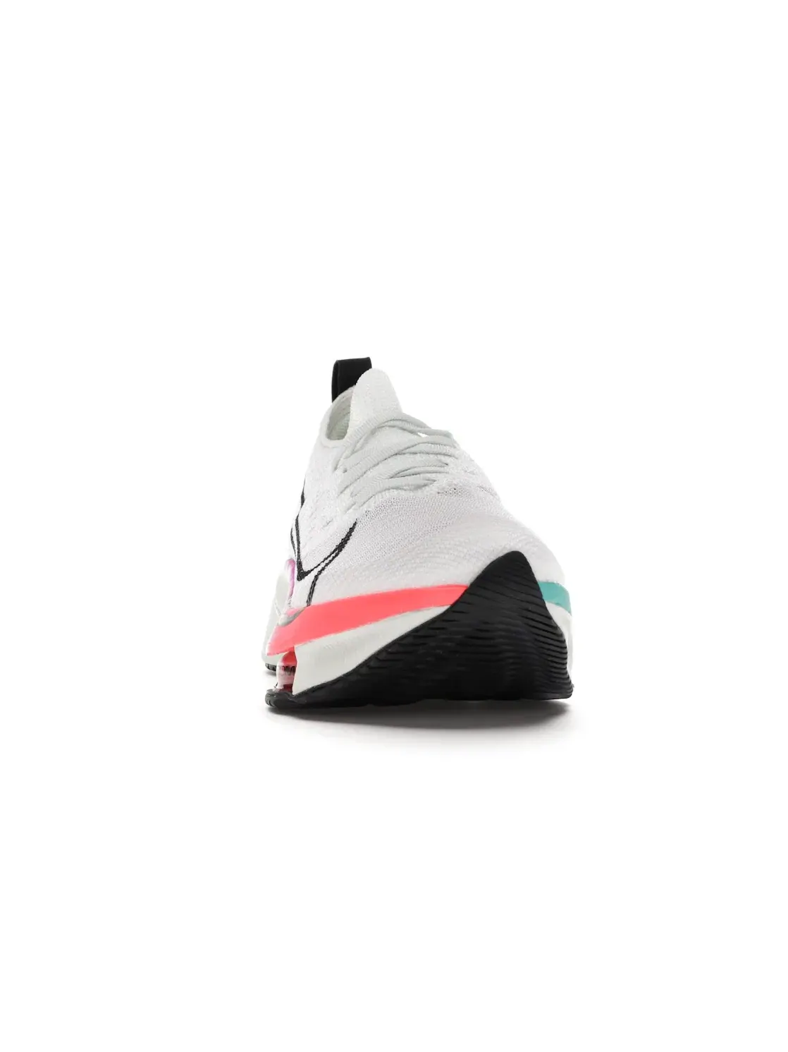 Женские кроссовки для бега Nike Air Zoom Tempo Next% Flyknit — изображение 2 из 4, белый фиолетовый черный