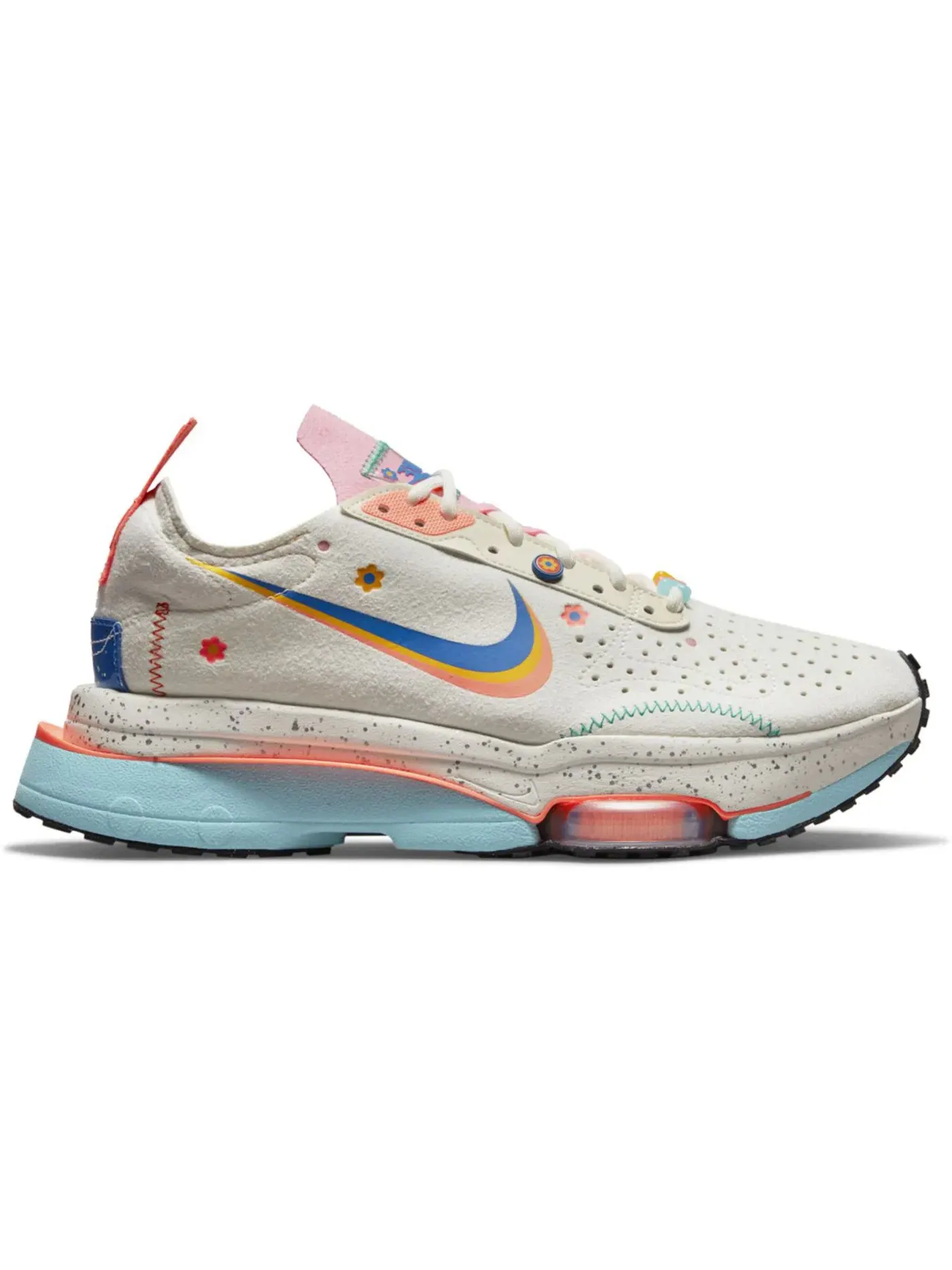 Женские кроссовки с принтом Nike Air Zoom Type Nike — изображение 1 из 1, синий//золотистый/яркий