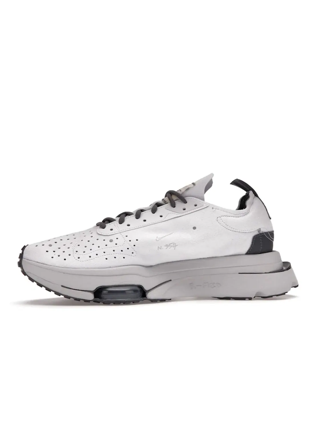 Мужские кроссовки Lifestyle Nike Air Zoom Type — изображение 3 из 4, белый/-белый-зеленый