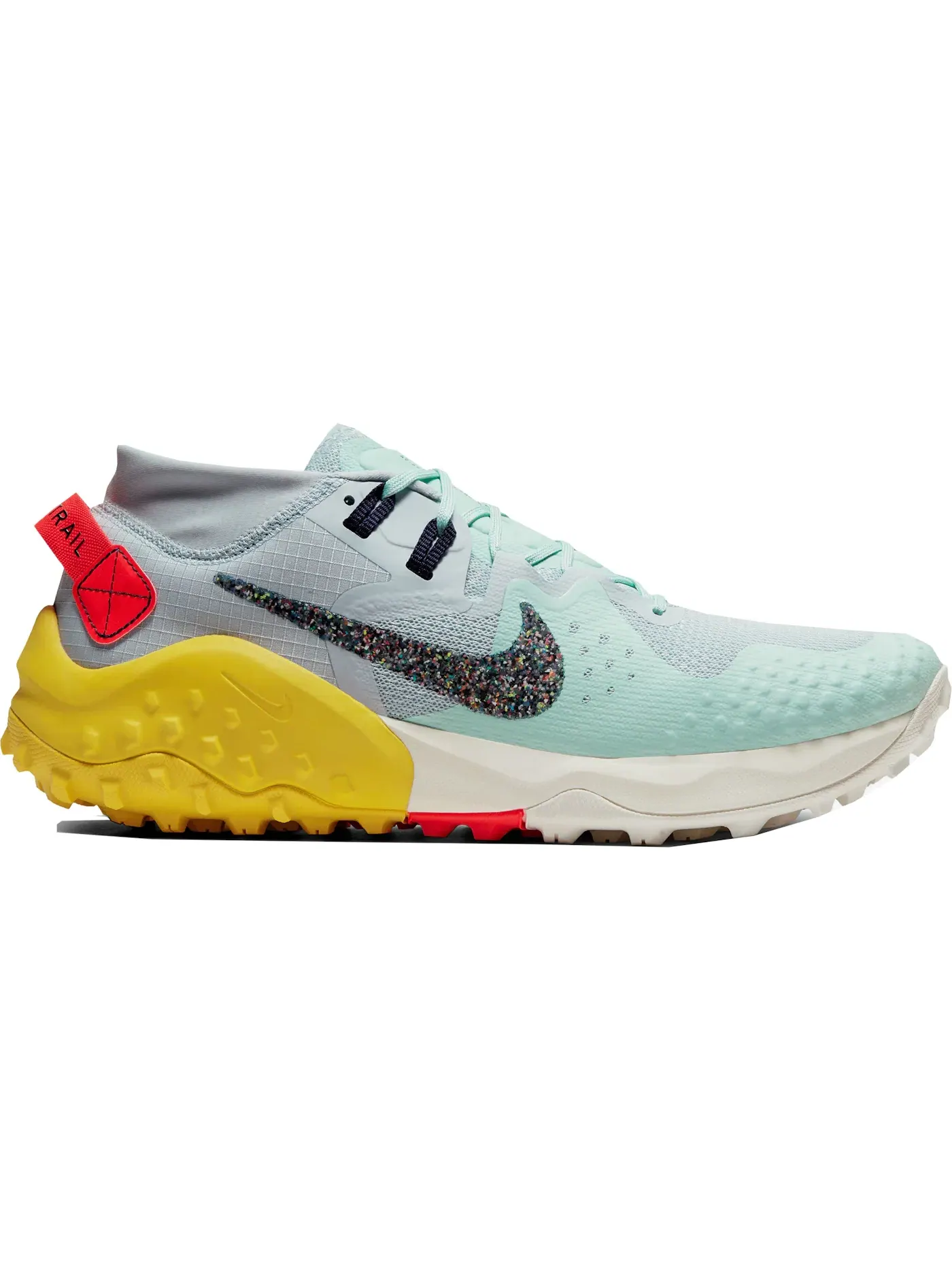 Женские кроссовки для бега Nike Air Zoom Wildhorse 6 — изображение 1 из 1, желтый-синий