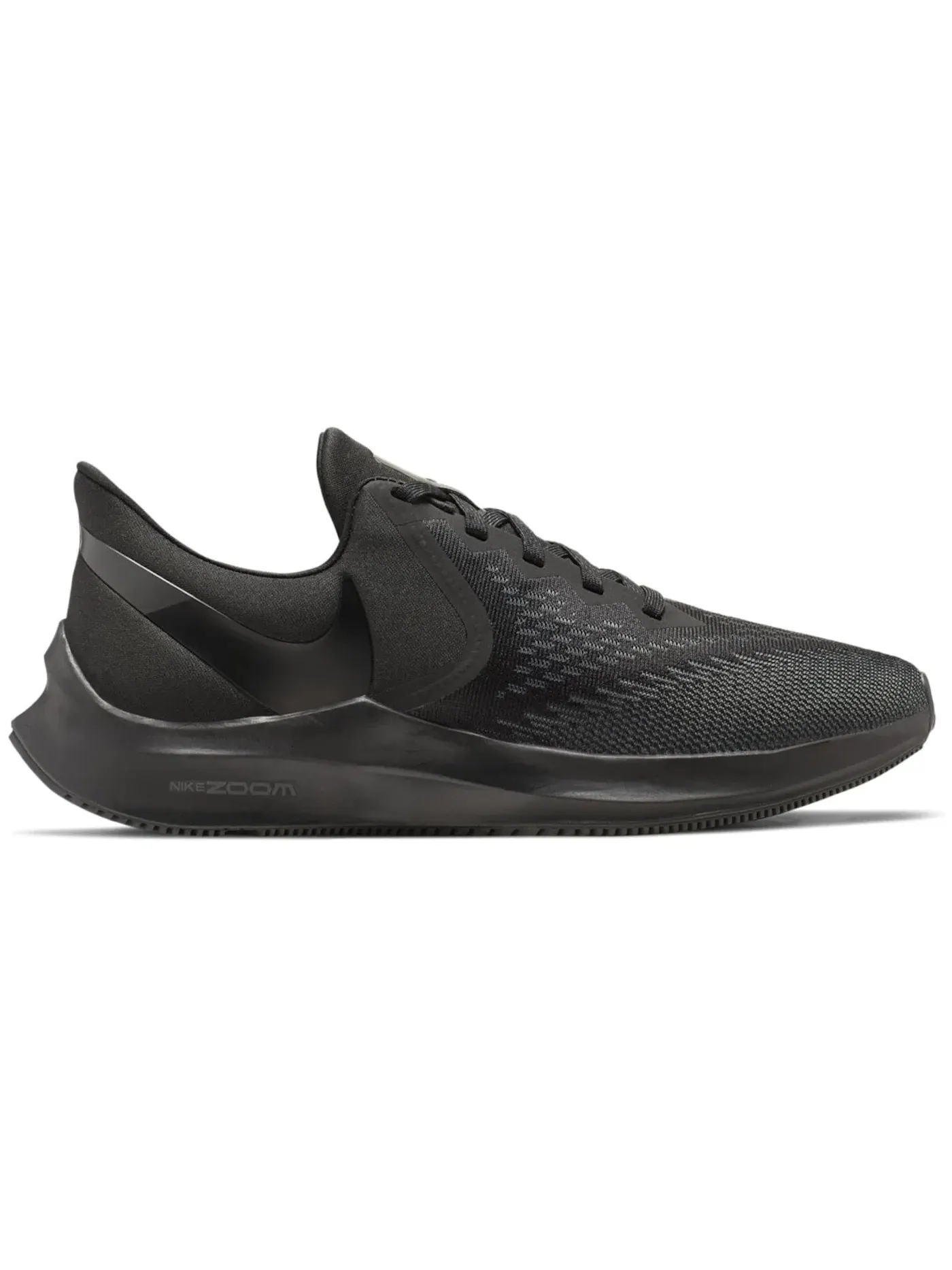 Мужские кроссовки Lifestyle Air Zoom Winflo 6 Nike — изображение 1 из 1, черный//черный