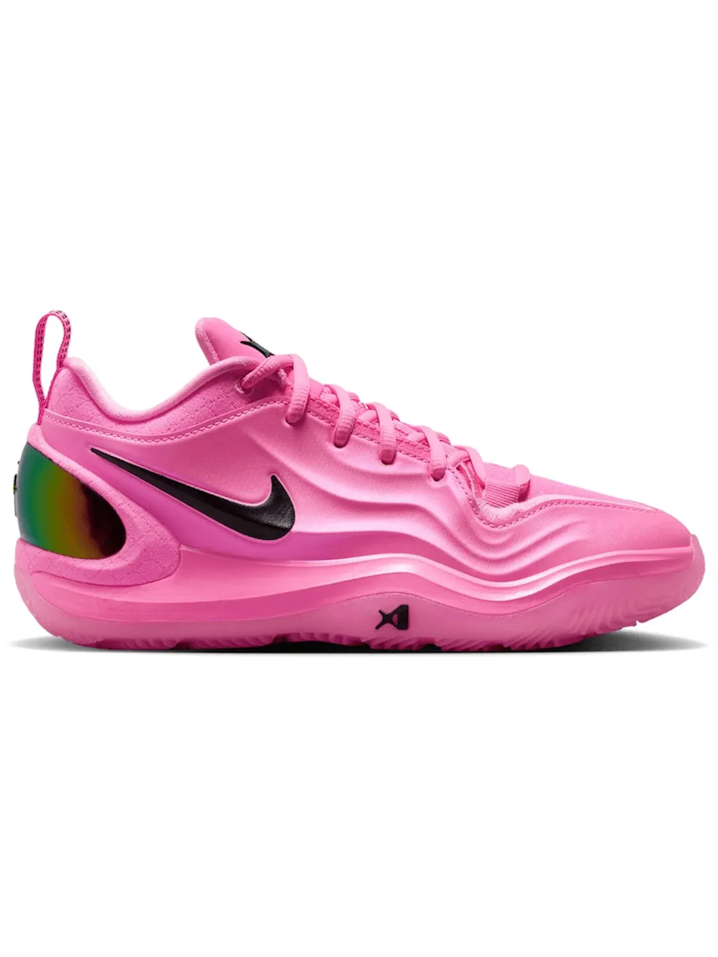 Детские кроссовки для девочек с принтом Nike A'ja Wilson A'Two Nike — изображение 1 из 1, розовый черный