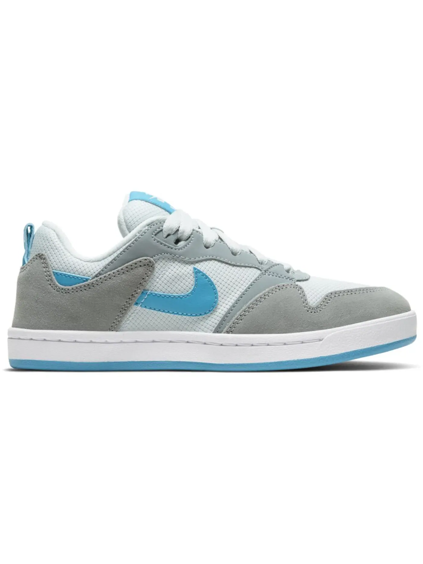 Детские кроссовки Lifestyle Nike Alleyoop SB — изображение 1 из 1, серый/синий