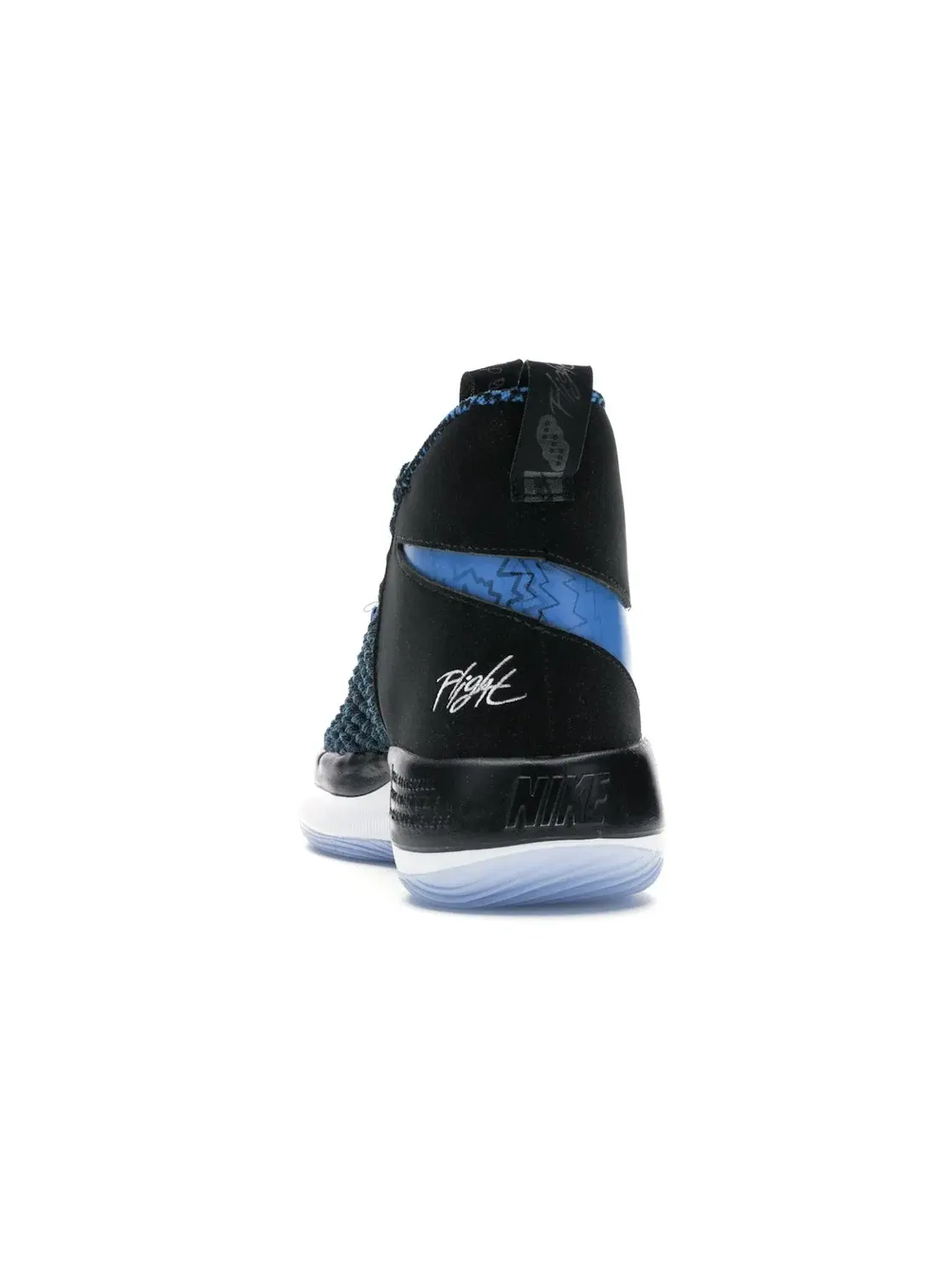 Мужские кроссовки для баскетбола Nike Alphadunk Nike — изображение 4 из 4, черный/синий-белый