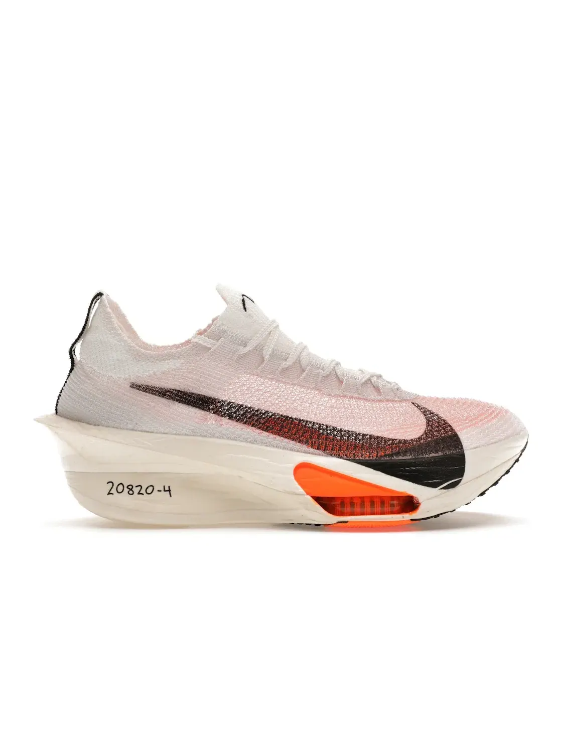 Мужские кроссовки с карбоновой пластиной Nike Air Zoom Alphafly Next% 3 — изображение 1 из 4, белый/черный//оранжевый