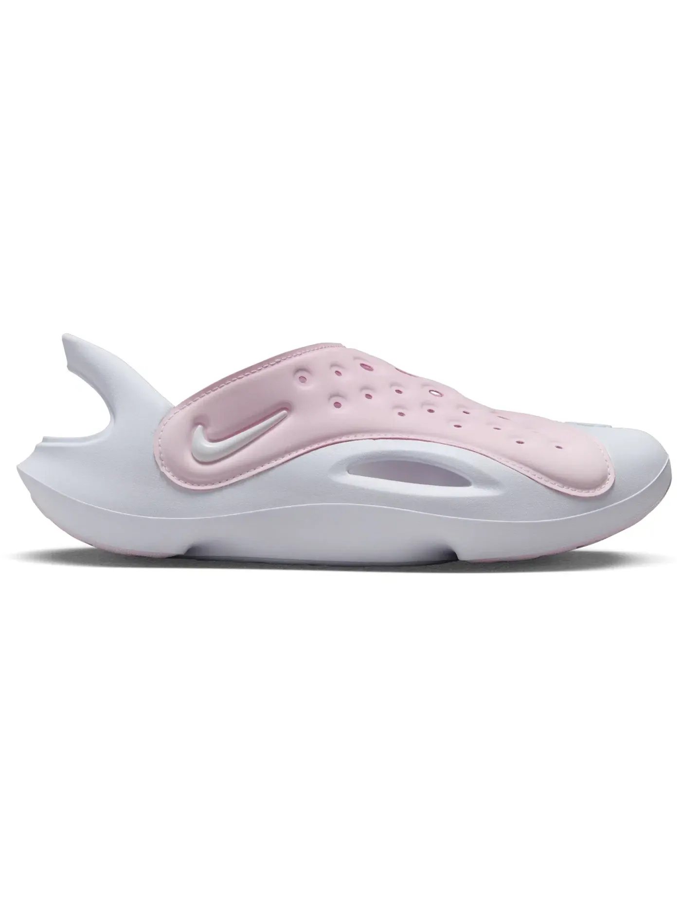 Детские сланцы Nike Aqua Swoosh — изображение 1 из 1, розовый белый