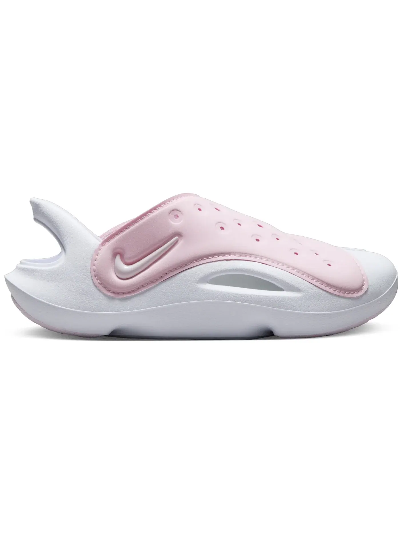 Детские сандалии с логотипом Nike Aqua Swoosh Nike — изображение 1 из 1, розовый белый