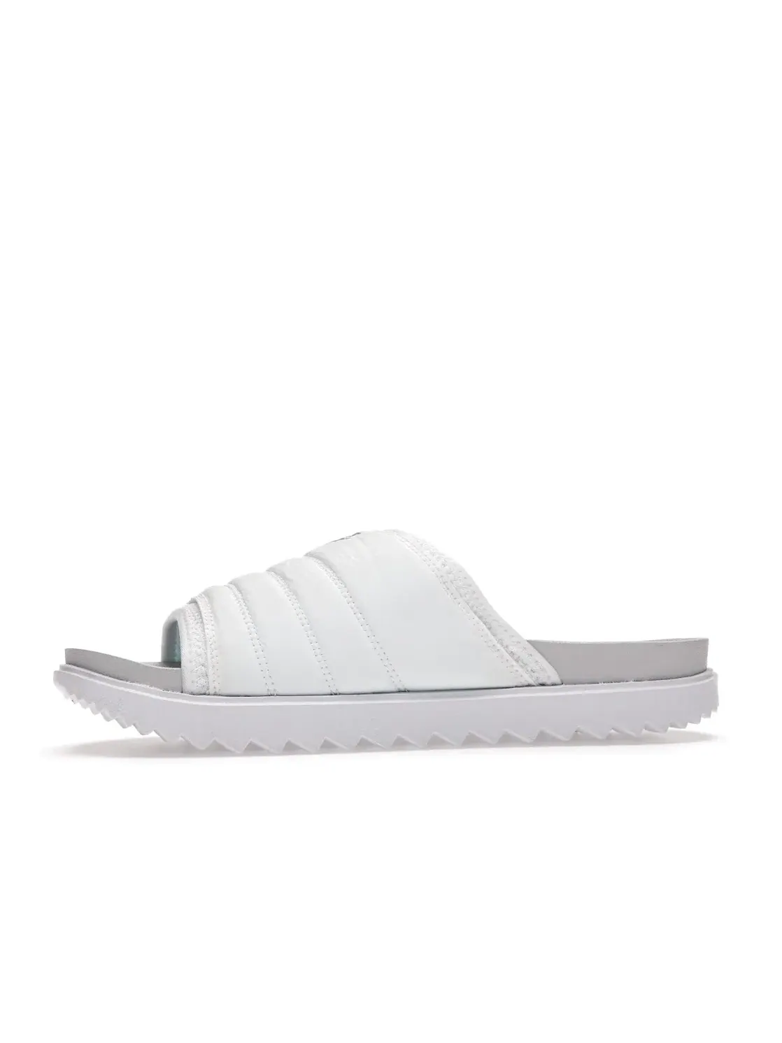 Женские шлепанцы с контрастной подошвой Nike Asuna Slide — изображение 3 из 4, белый