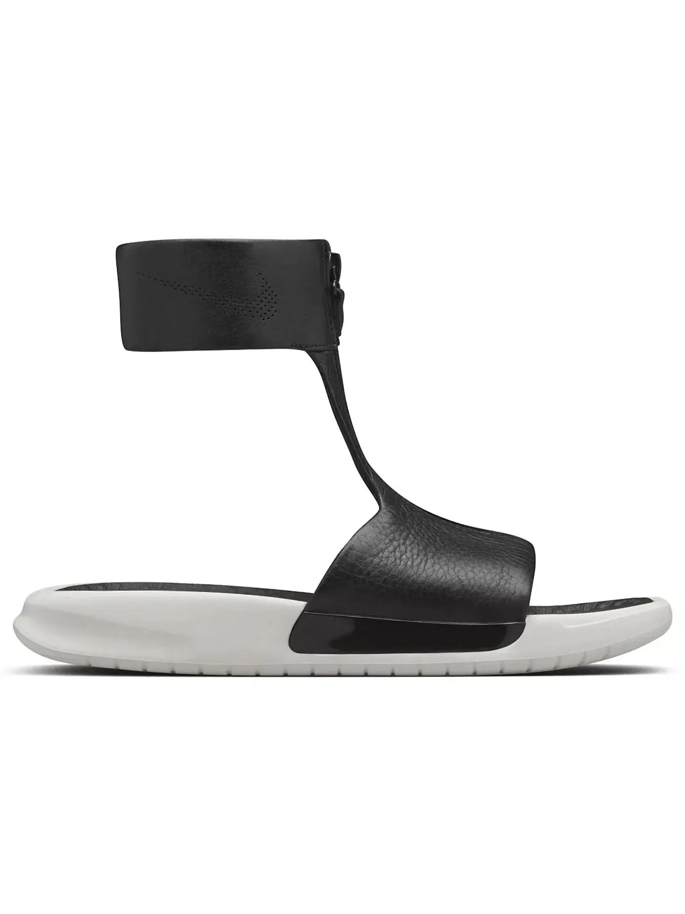 Женские шлепанцы Nike Benassi Cuff Lux Slide — изображение 1 из 1, черный/белый