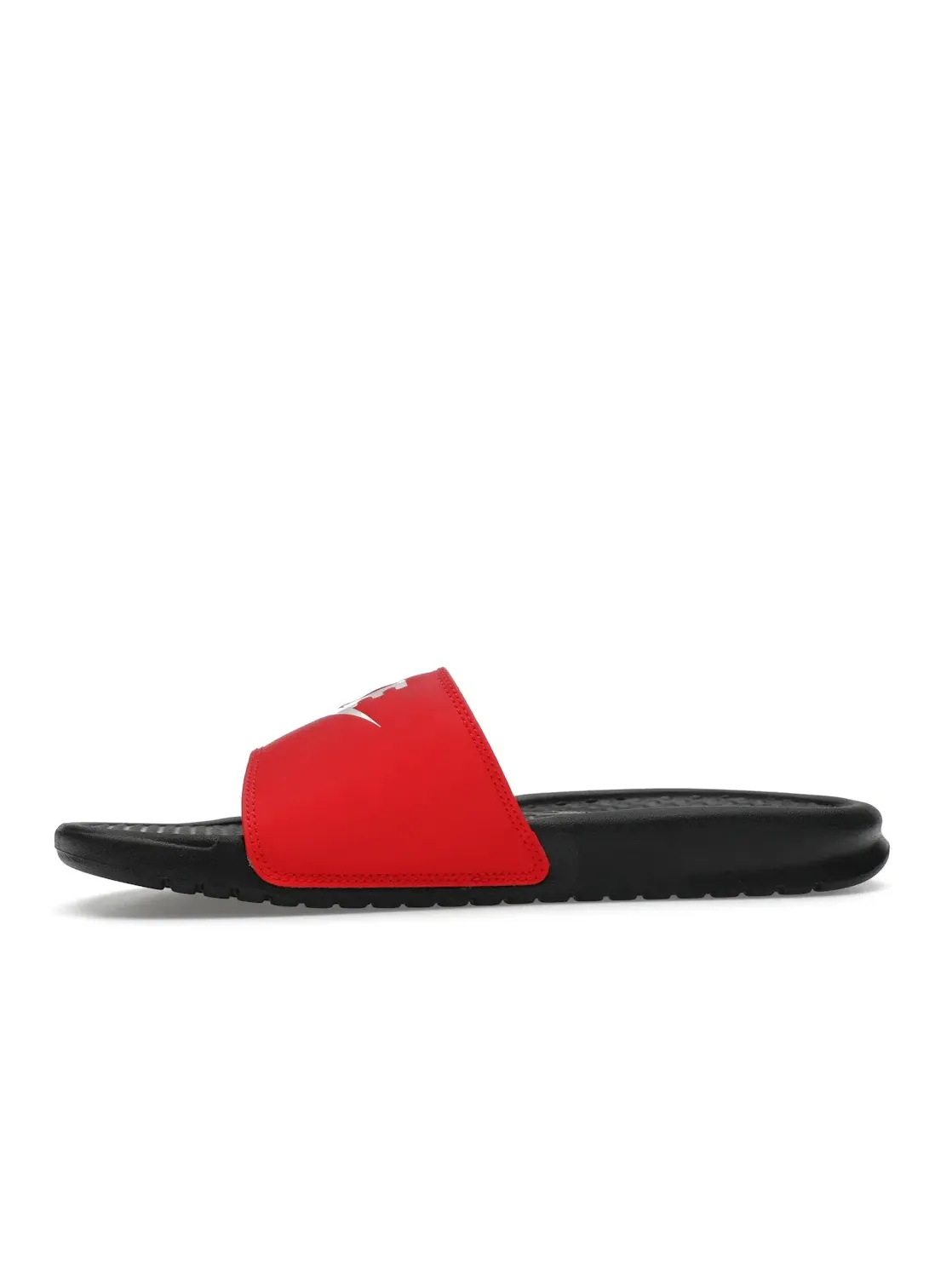 Мужские шлепанцы без задника Nike Benassi JDI Nike — изображение 3 из 4, черный/белый-красный