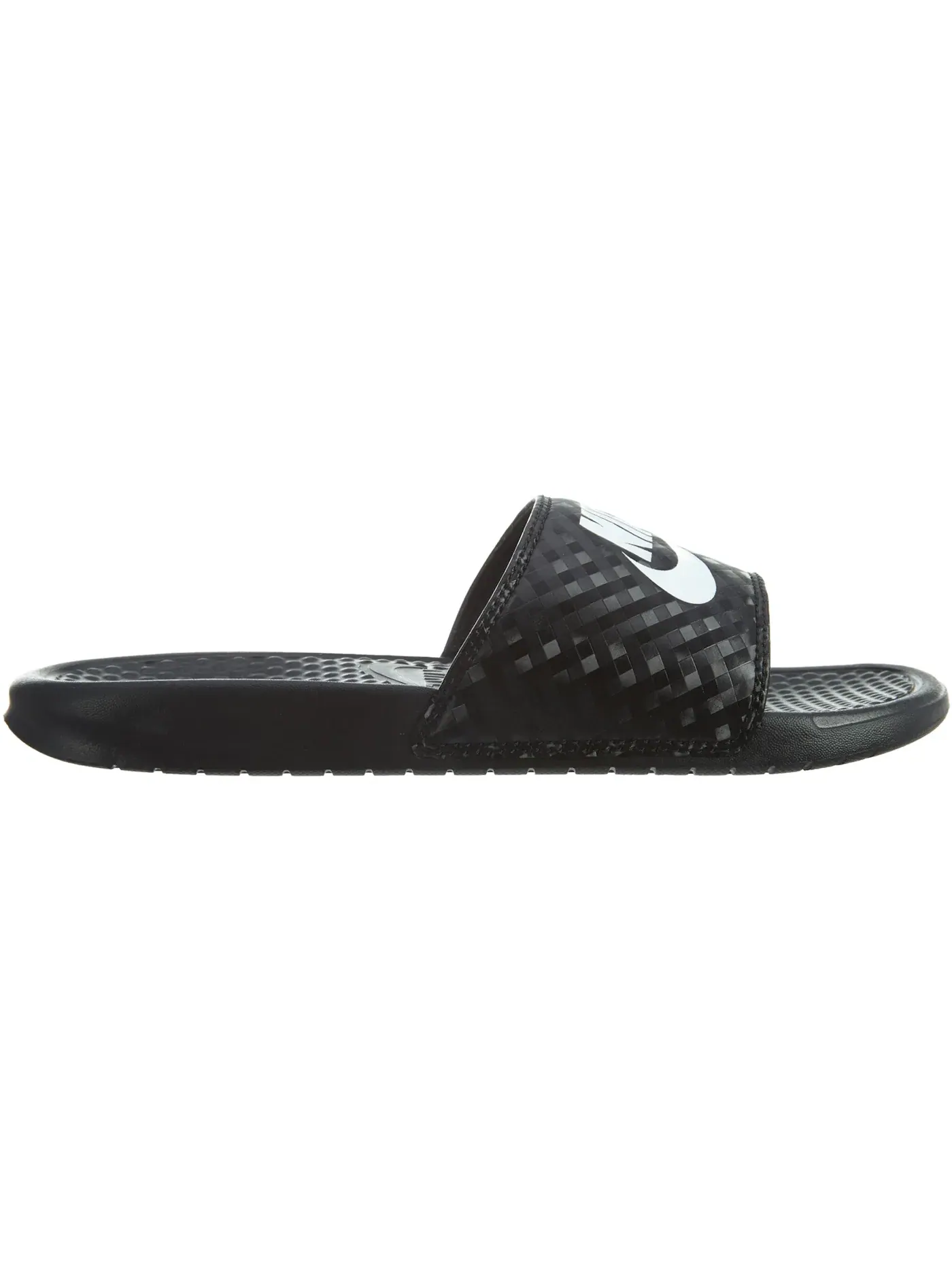 Женские шлепанцы Nike Benassi Jdi — изображение 1 из 1, черный/белый