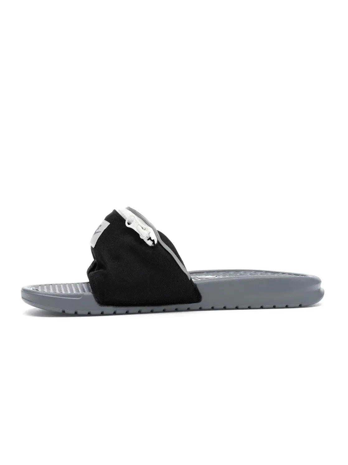 Мужские сланцы с кармашком Nike Benassi — изображение 3 из 4, черный/белый-серый