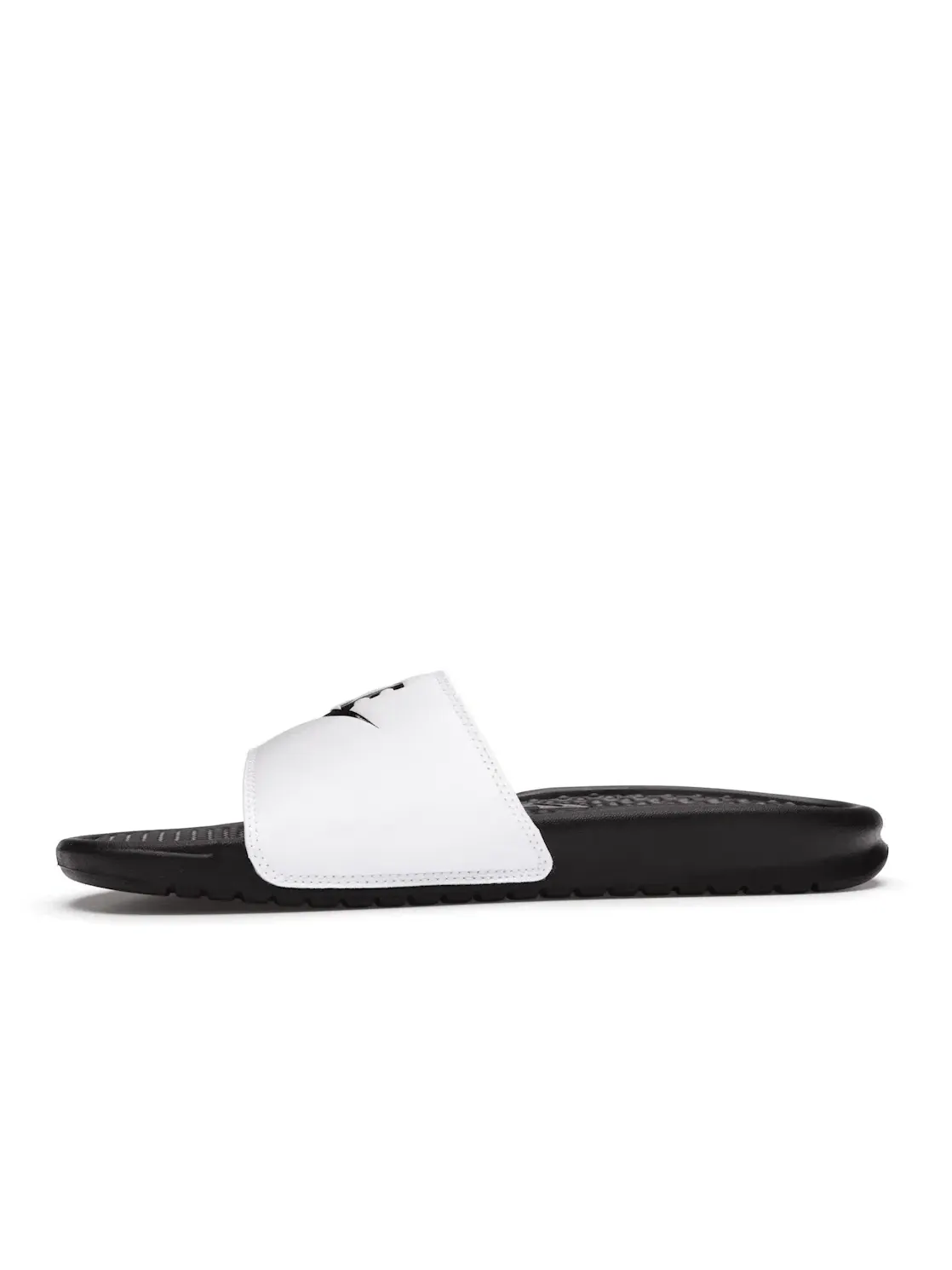 Мужские шлепанцы Nike Benassi JDI — изображение 3 из 4, черный/белый