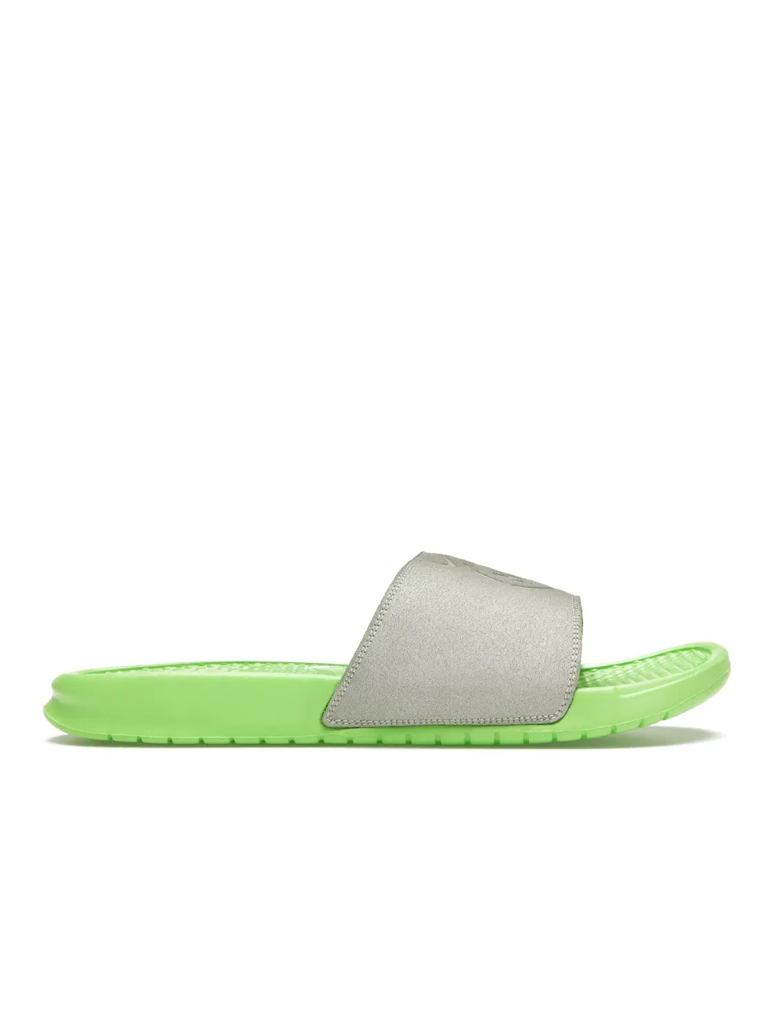 Мужские сандалии-шлепанцы Nike Benassi Nike — изображение 1 из 4, зеленый
