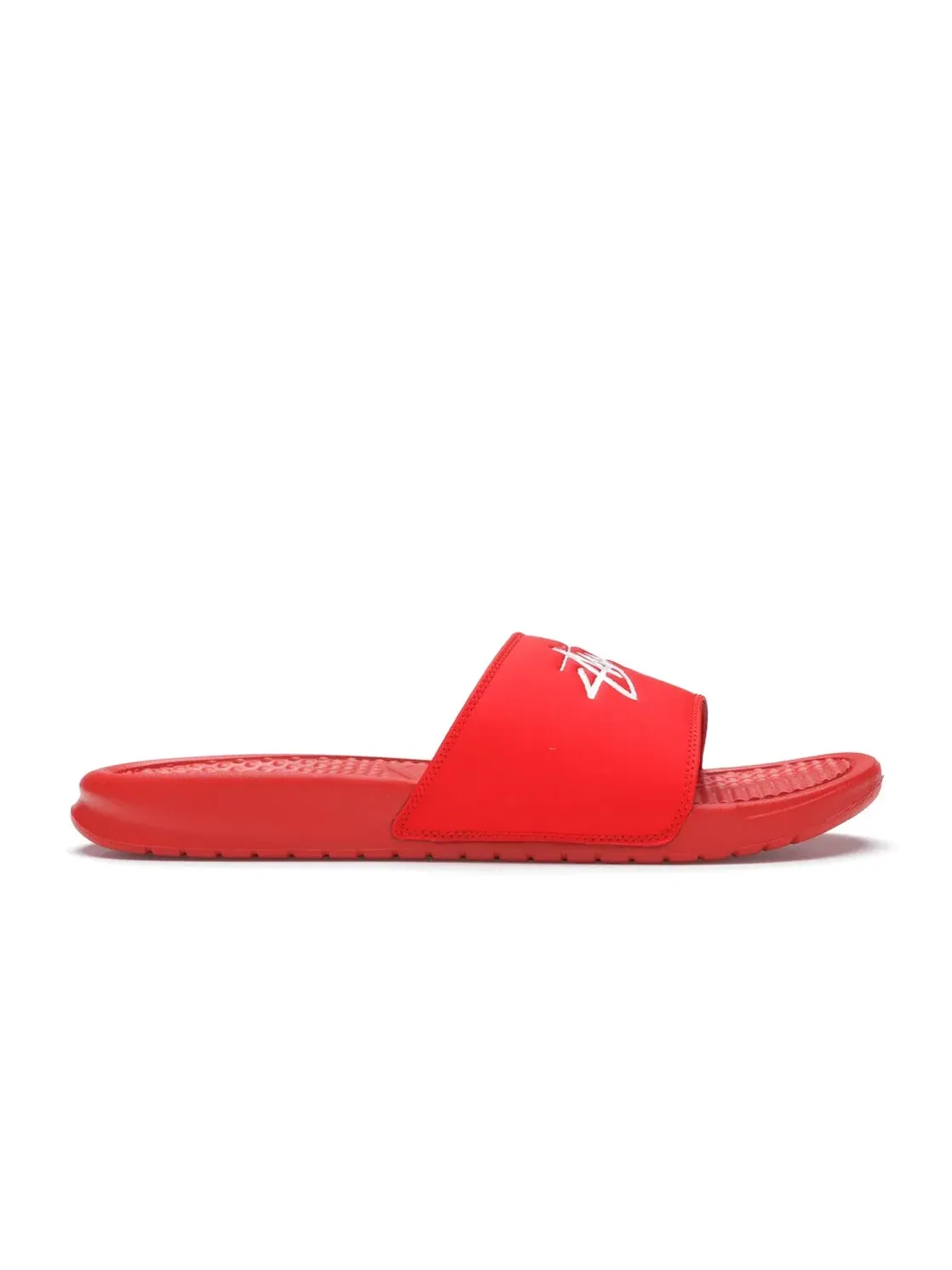 Мужские сандалии-слайды с принтом Nike Benassi Nike — изображение 1 из 4, красный/белый-красный