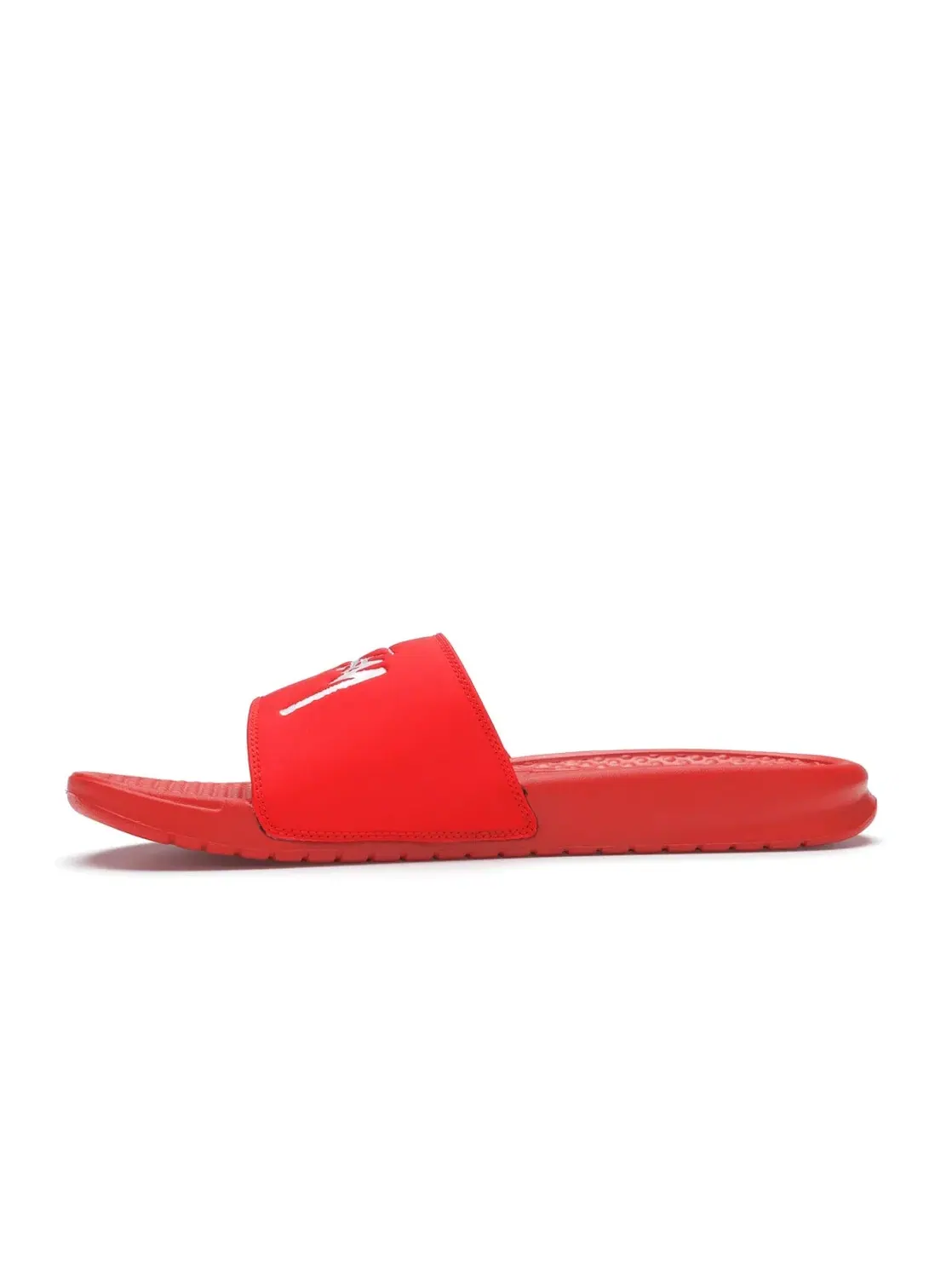 Мужские сандалии-слайды с принтом Nike Benassi Nike — изображение 3 из 4, красный/белый-красный