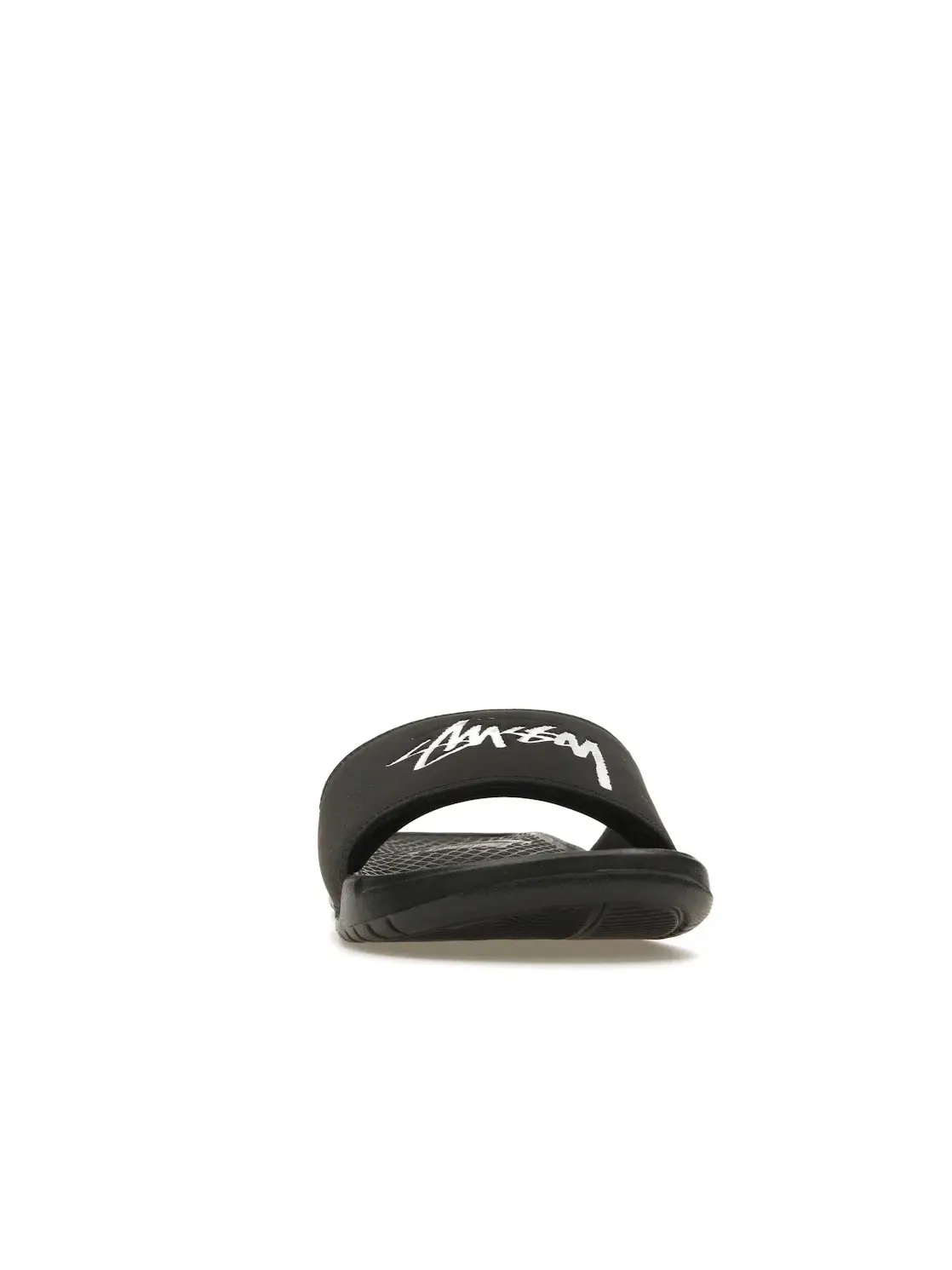 Мужские сандалии-слайды с принтом Stussy Nike Benassi — изображение 2 из 4, черный/белый-черный