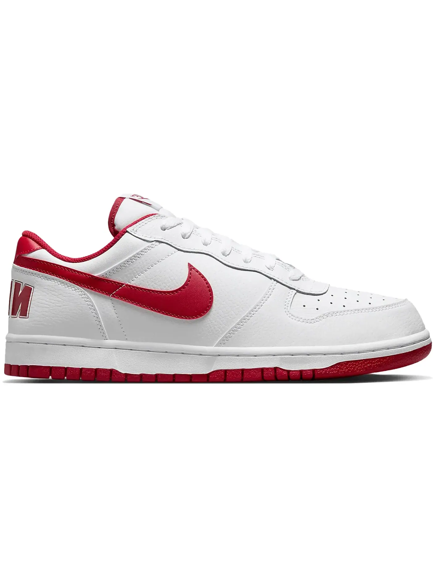 Мужские кроссовки Lifestyle Nike Big Nike Low Nike — изображение 1 из 1, белый/красный