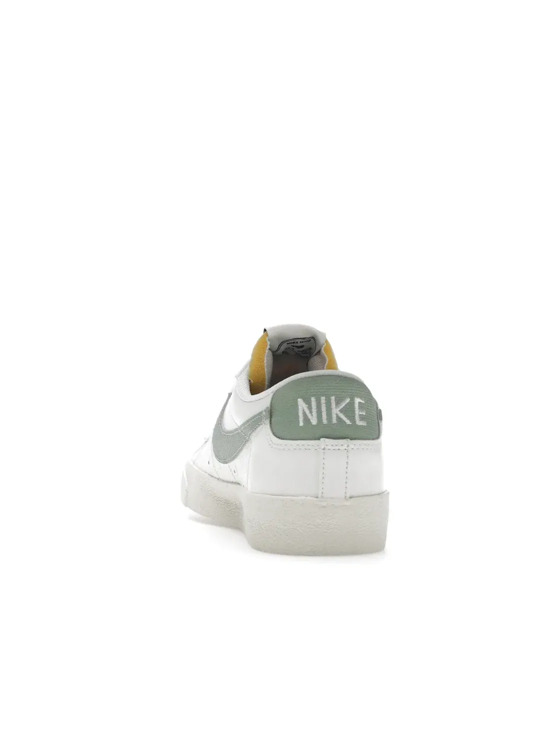 Мужские кроссовки с замшевыми вставками Nike Blazer 77 Low Premium — изображение 4 из 4, зеленый--оранжевый