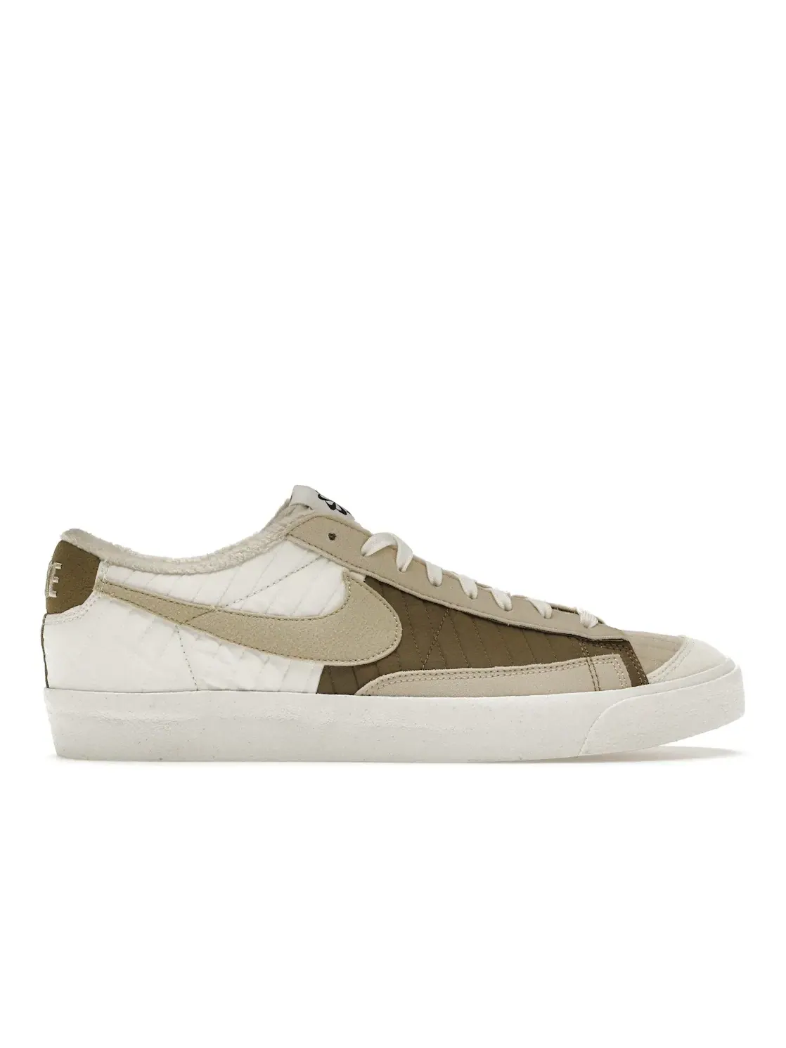 Мужские кроссовки на шнуровке с патчворк-дизайном Nike Blazer 77 Low Premium — изображение 1 из 4, коричневый/оранжевый