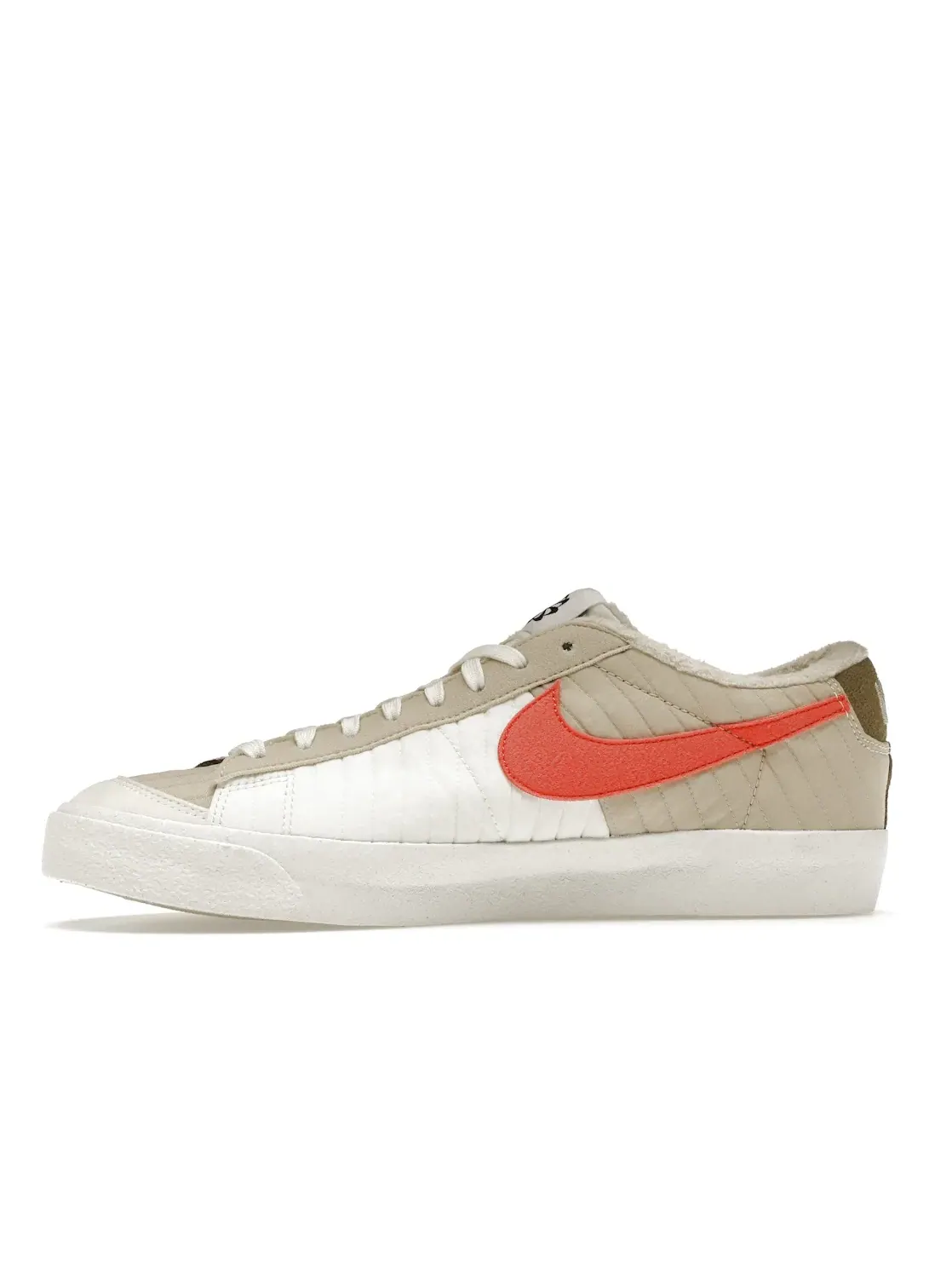 Мужские кроссовки на шнуровке с патчворк-дизайном Nike Blazer 77 Low Premium — изображение 3 из 4, коричневый/оранжевый