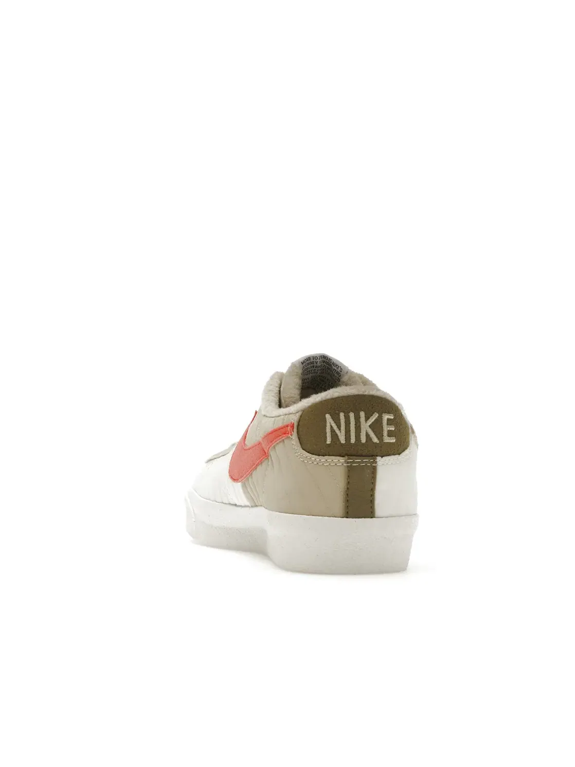 Мужские кроссовки на шнуровке с патчворк-дизайном Nike Blazer 77 Low Premium — изображение 4 из 4, коричневый/оранжевый
