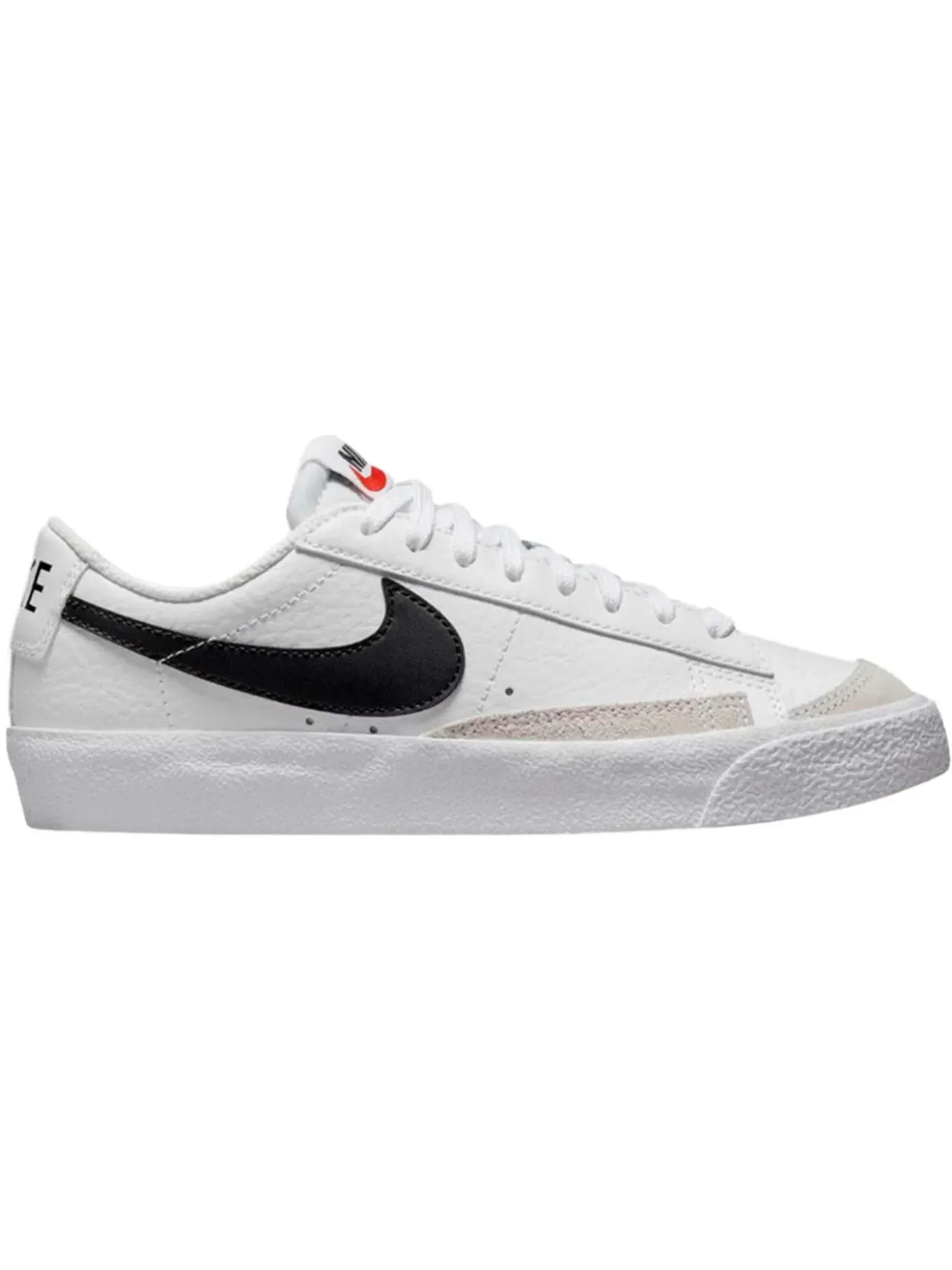 Детские кроссовки с низким профилем Nike Blazer 77 Low — изображение 1 из 2, белый/черный/белый