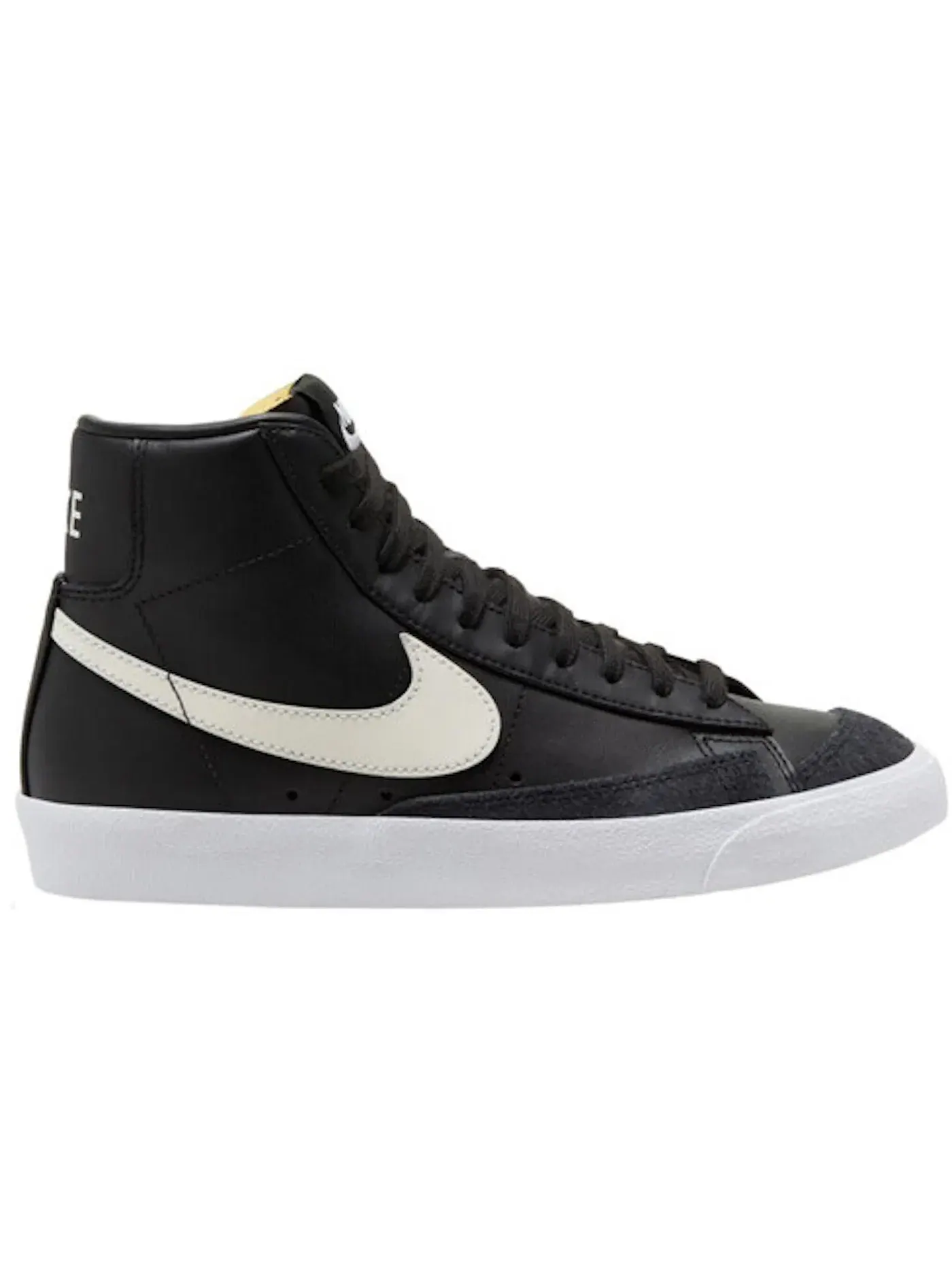 Женские кроссовки Nike Blazer 77 Mid — изображение 1 из 1, черный/белый-черный
