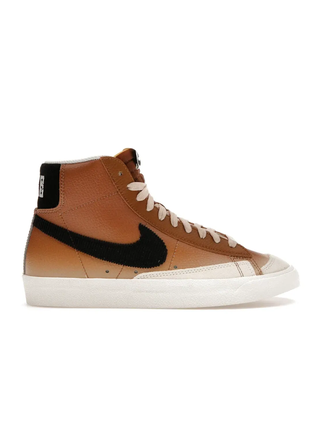 Женские кроссовки Lifestyle Nike Blazer 77 Mid — изображение 1 из 4, коричневый///черный