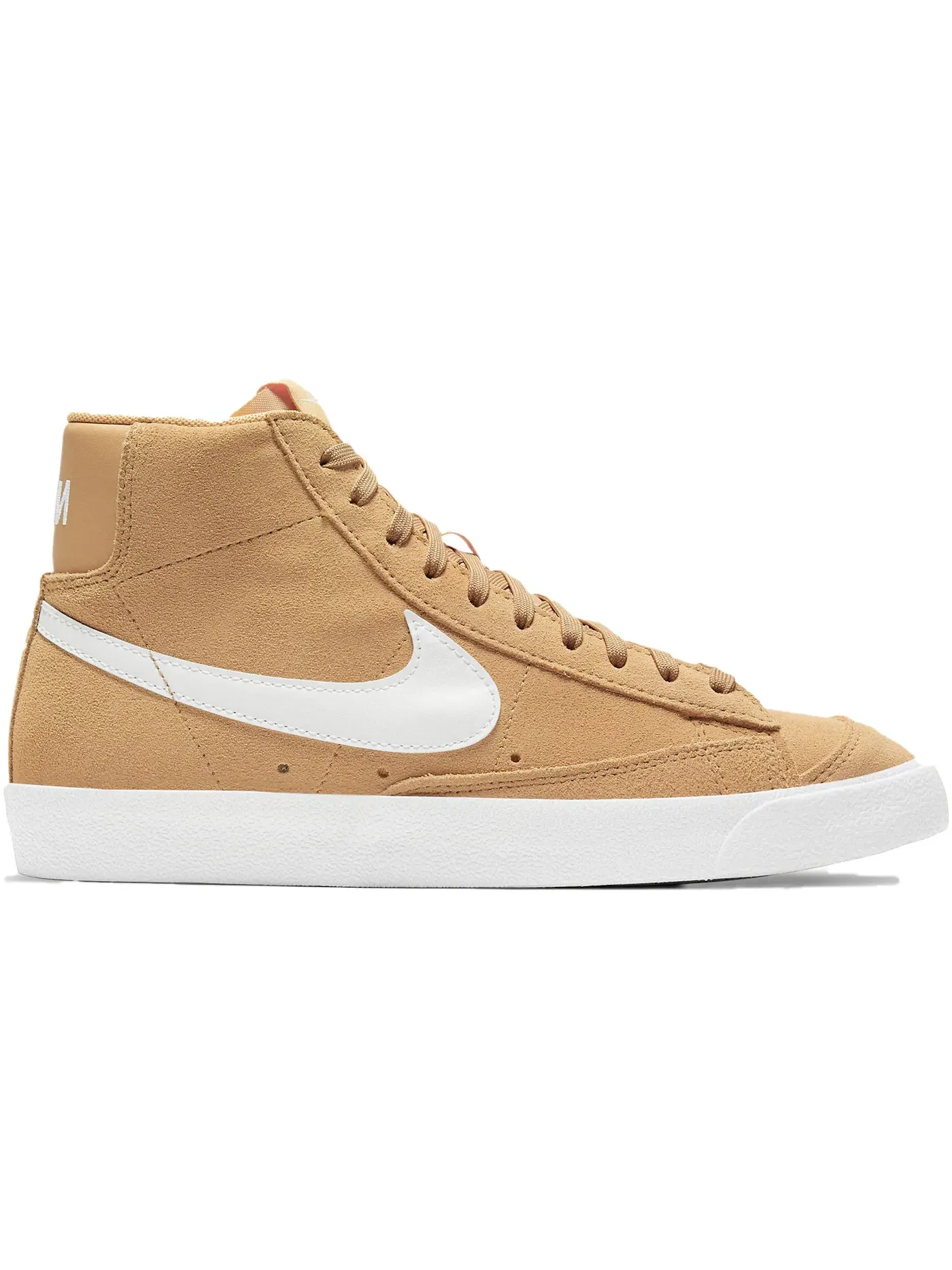 Женские кроссовки с замшевым верхом Nike Blazer 77 Mid — изображение 1 из 1, белый