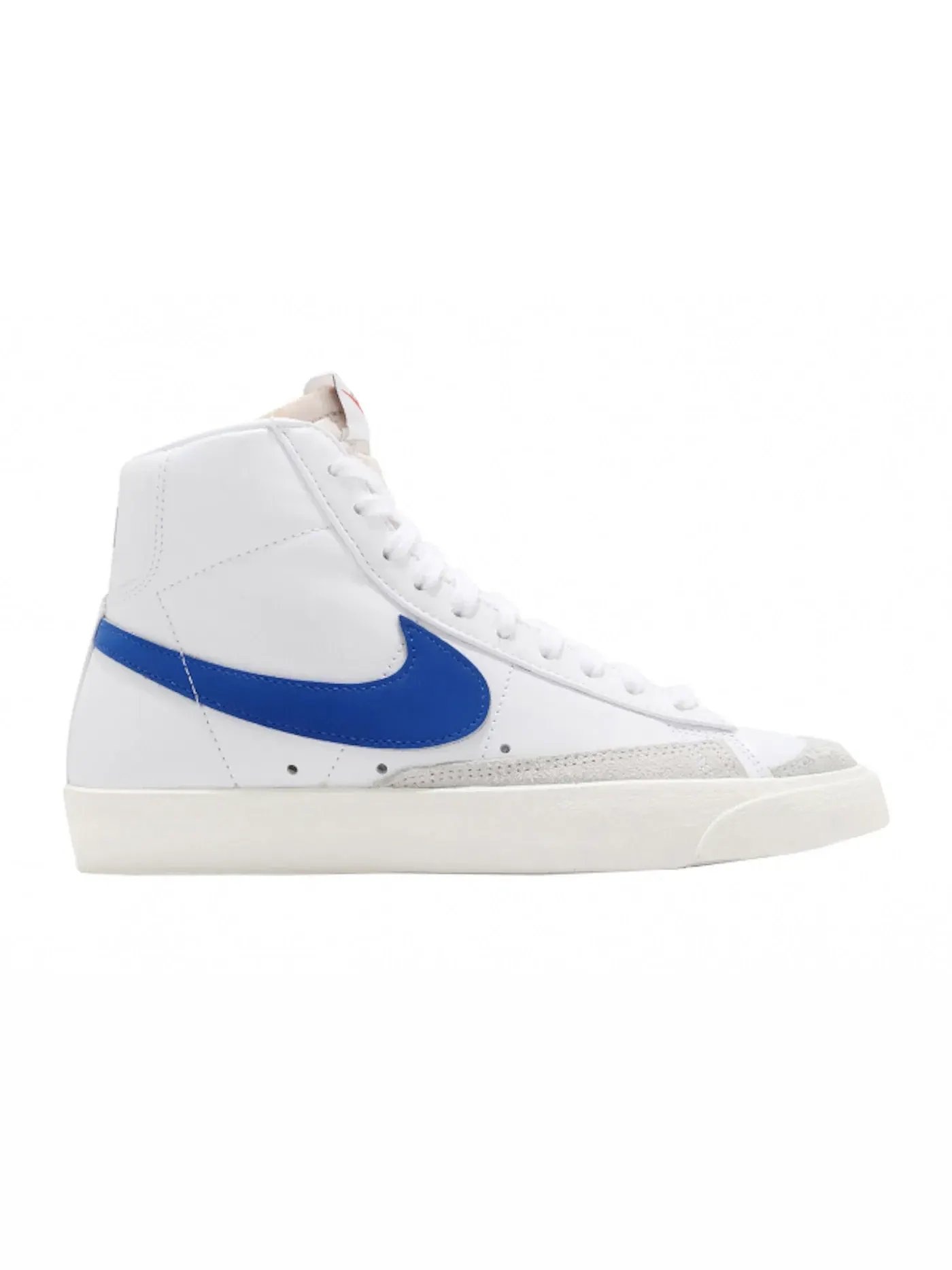Женские кроссовки для повседневной носки Nike Blazer 77 Mid Nike — изображение 1 из 1, белый/синий