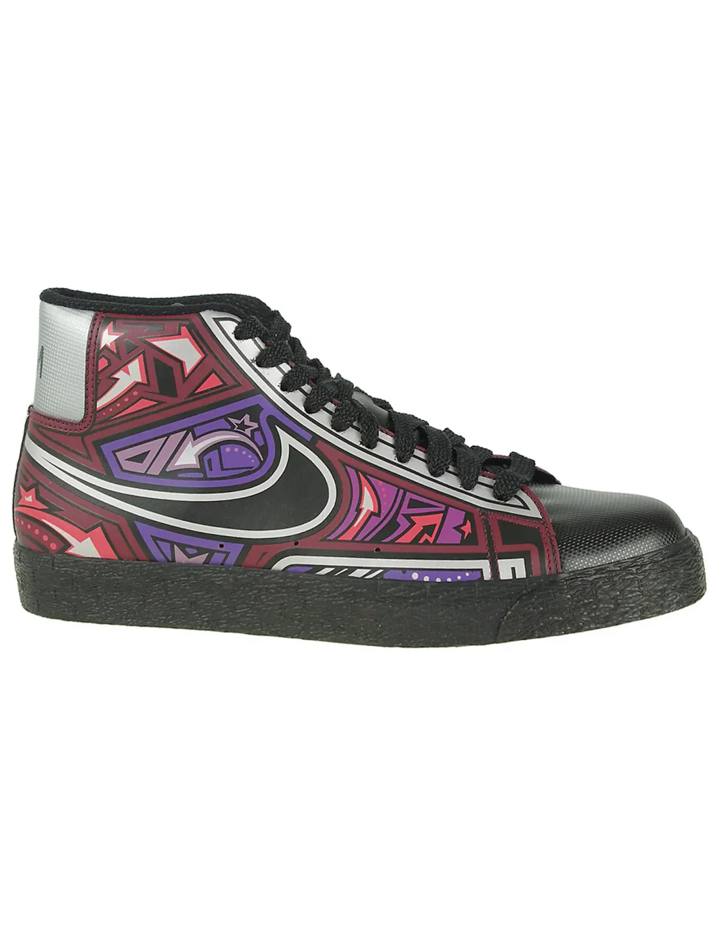 Мужские кроссовки Lifestyle Nike Blazer Hi — изображение 1 из 1, фиолетовый/черный