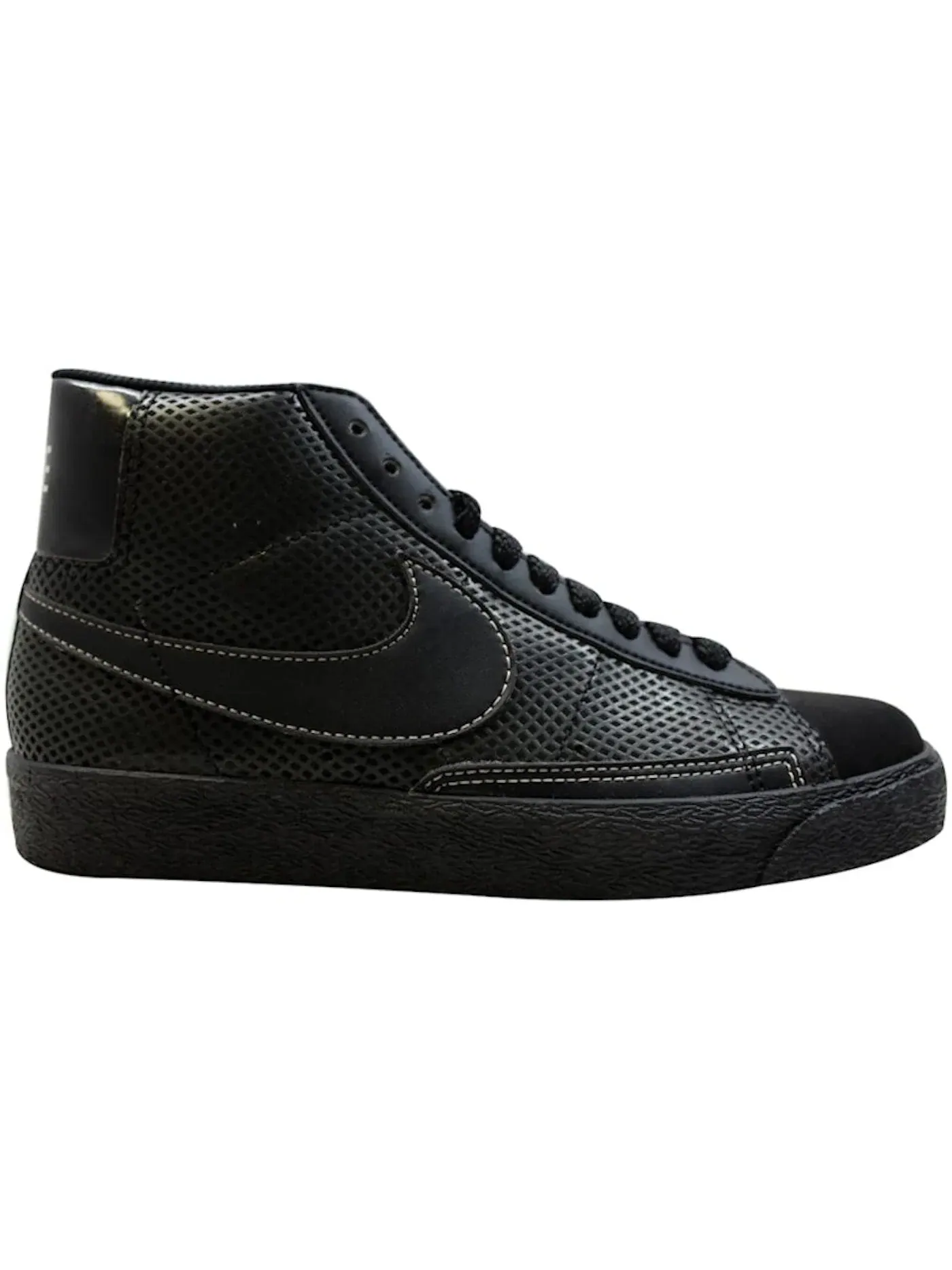 Мужские кроссовки Lifestyle Nike Blazer High — изображение 1 из 1, черный/черный-белый