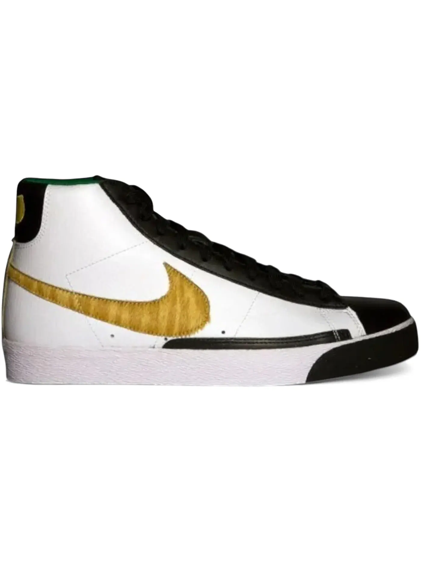 Мужские кроссовки с высоким верхом Nike Blazer High Premium Nike — изображение 1 из 1, белый/зеленый/черный