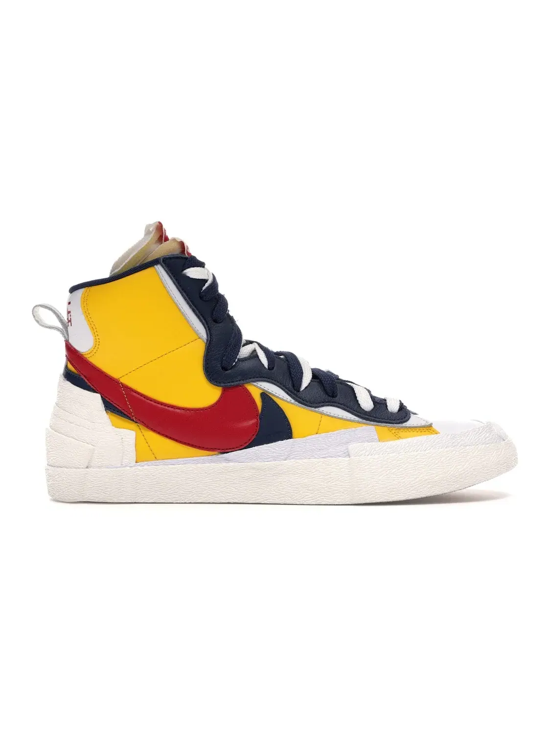 Мужские кроссовки с принтом Nike Blazer Mid sacai Snow Beach Nike — изображение 1 из 4, белый/-красный