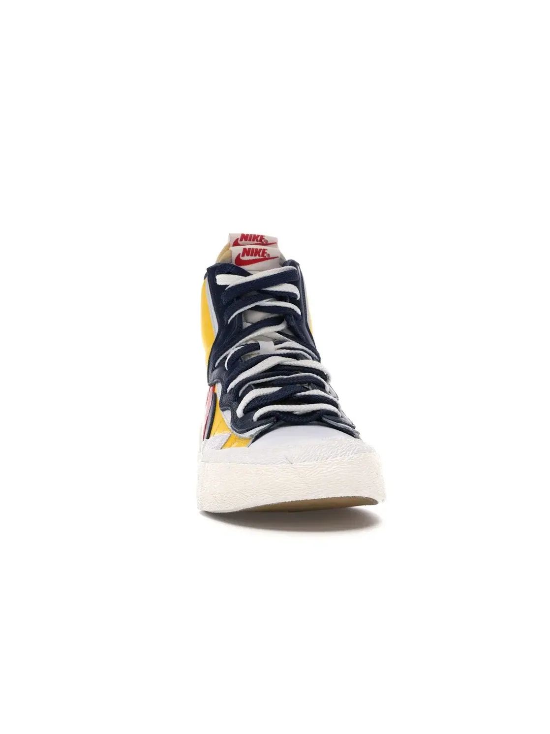 Мужские кроссовки с принтом Nike Blazer Mid sacai Snow Beach Nike — изображение 2 из 4, белый/-красный