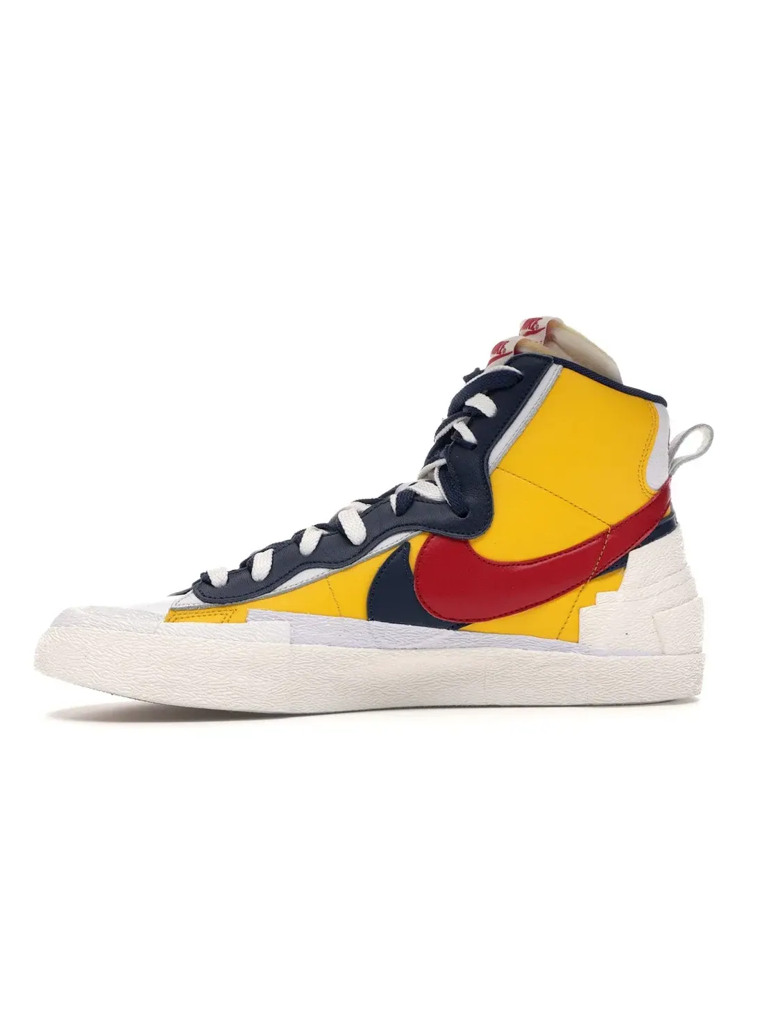 Мужские кроссовки с принтом Nike Blazer Mid sacai Snow Beach Nike — изображение 3 из 4, белый/-красный