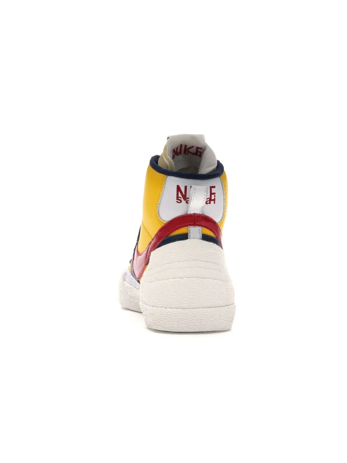 Мужские кроссовки с принтом Nike Blazer Mid sacai Snow Beach Nike — изображение 4 из 4, белый/-красный