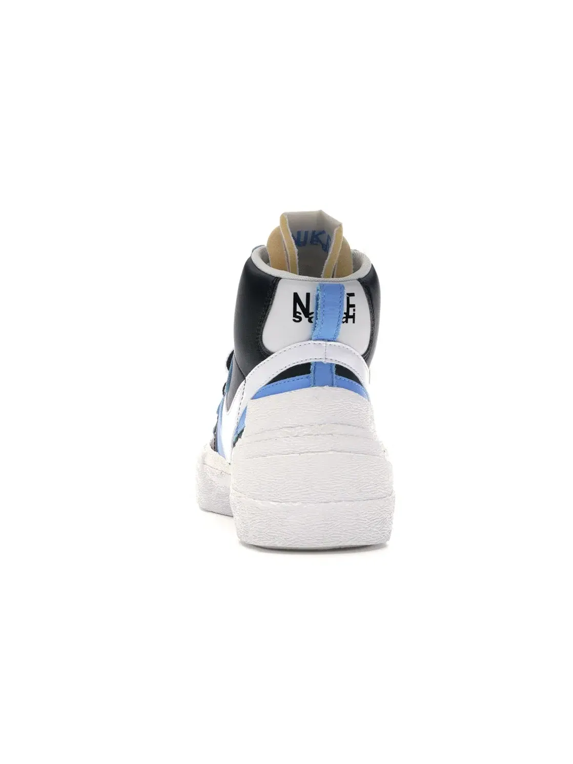 Мужские кроссовки с принтом Nike Blazer Mid Nike — изображение 4 из 4, белый/черный-синий