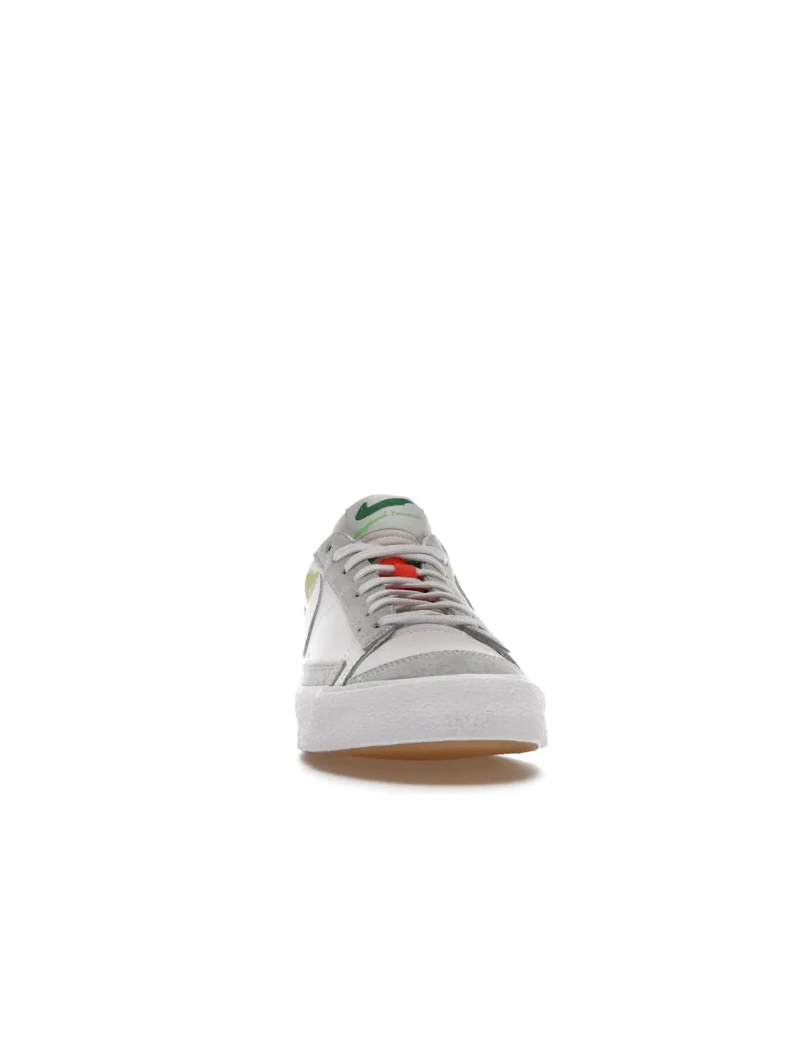 Мужские кроссовки лимитированной серии Nike Blazer Low 77 Flyleather — изображение 2 из 4, белый/белый-белый