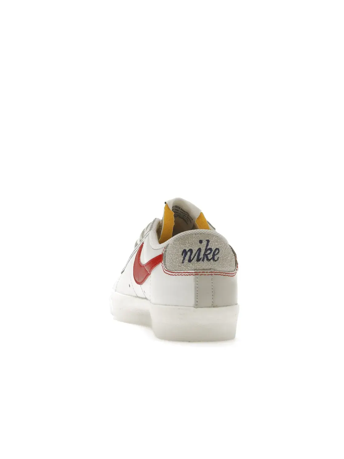 Мужские кроссовки для повседневной носки Nike Blazer Low 77 — изображение 4 из 4, светлый/белый/красный