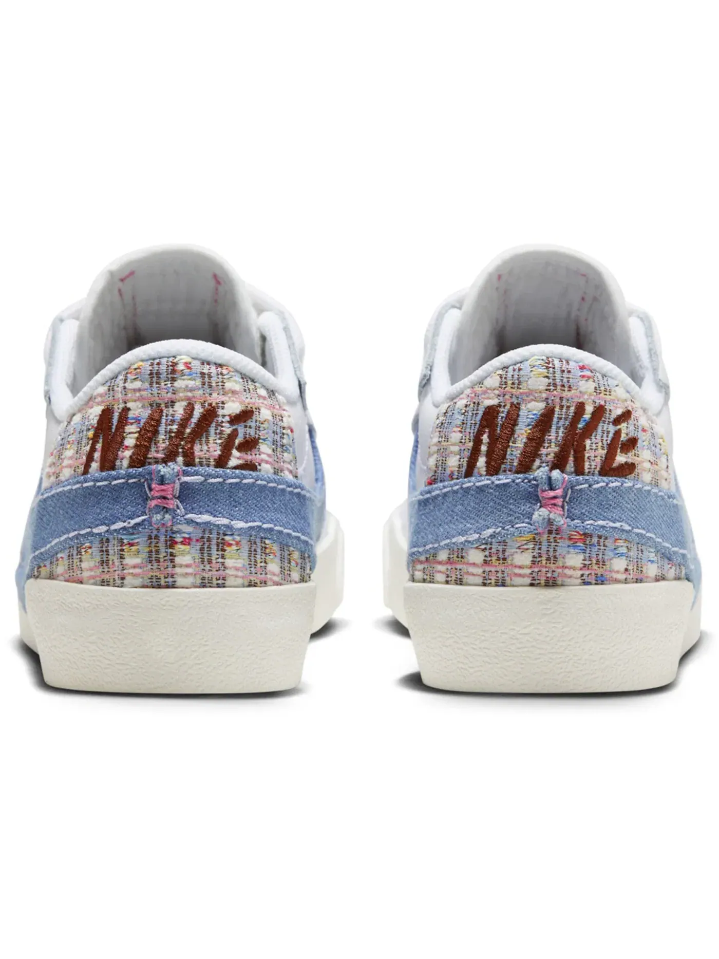 Женские кроссовки Lifestyle с джинсовой отделкой Nike Blazer Low 77 Jumbo — изображение 4 из 5, белый/синий