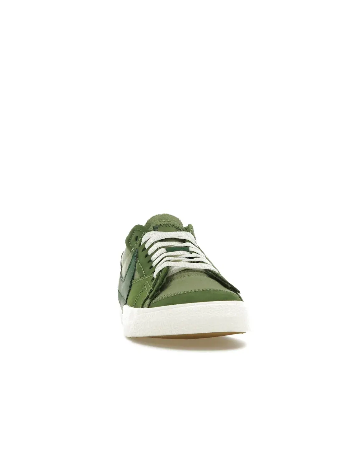Мужские кроссовки на шнуровке Nike Blazer Low 77 Jumbo — изображение 2 из 4, зеленый/зеленый