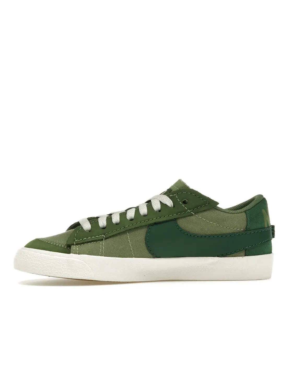 Мужские кроссовки на шнуровке Nike Blazer Low 77 Jumbo — изображение 3 из 4, зеленый/зеленый