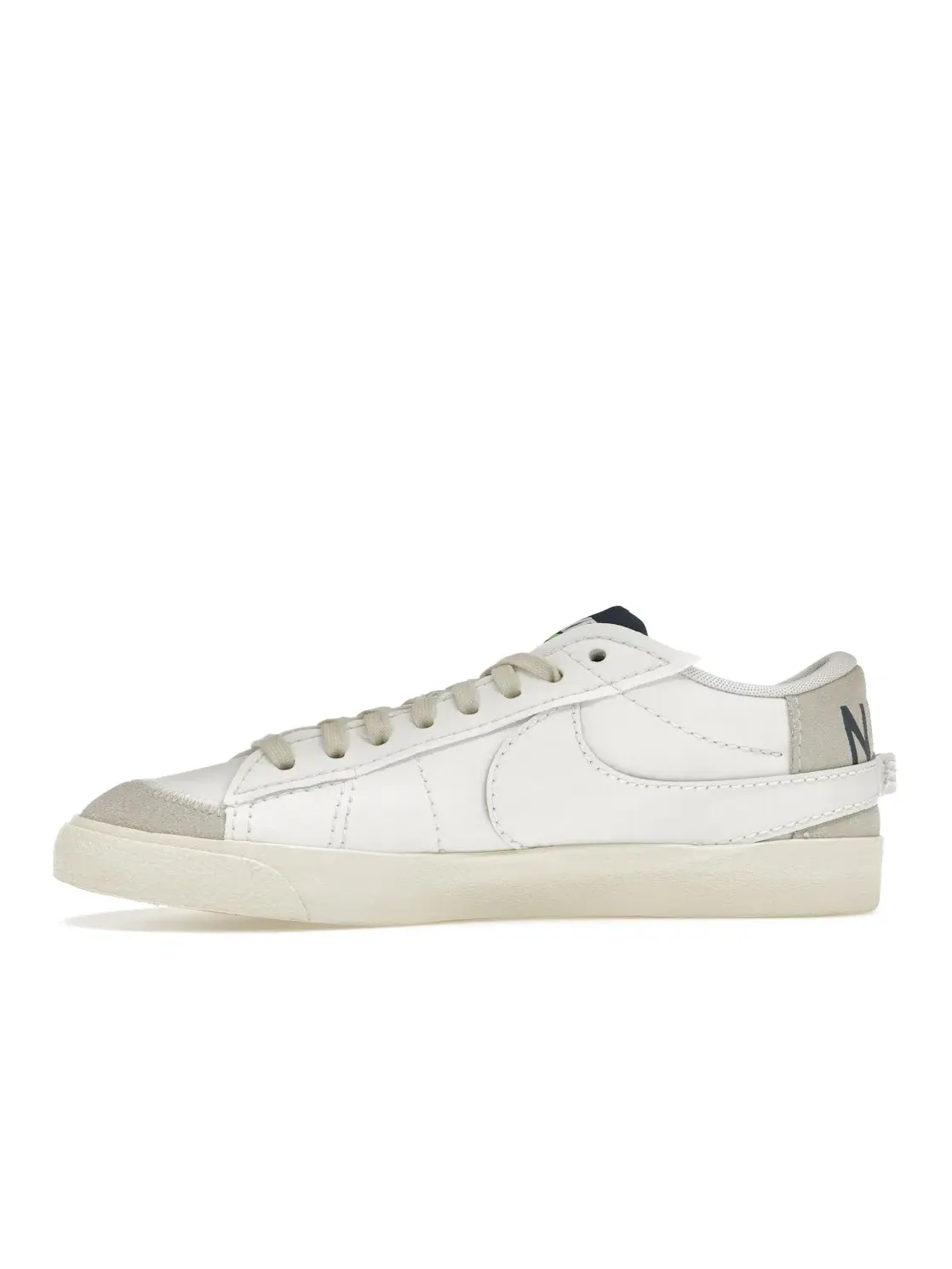 Мужские кроссовки на низком подъеме Nike Blazer Low 77 Jumbo SE — изображение 3 из 4, белый/темно-синий//белый