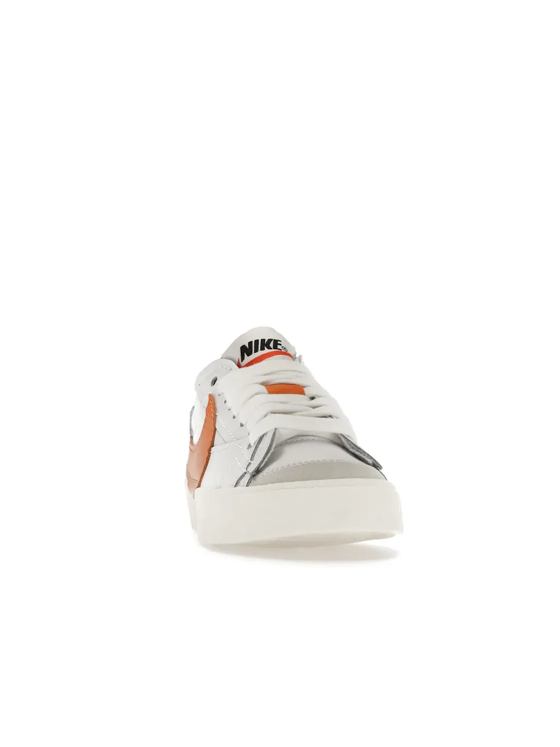 Мужские кроссовки Lifestyle с принтом Nike Blazer Low 77 Jumbo — изображение 2 из 4, белый/серый//оранжевый