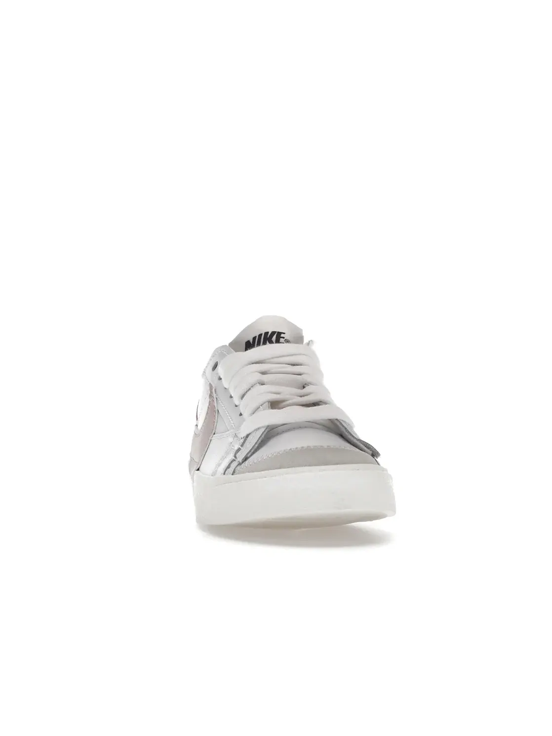 Женские кроссовки с увеличенными деталями Nike Blazer Low 77 Jumbo Nike — изображение 2 из 4, белый/розовый