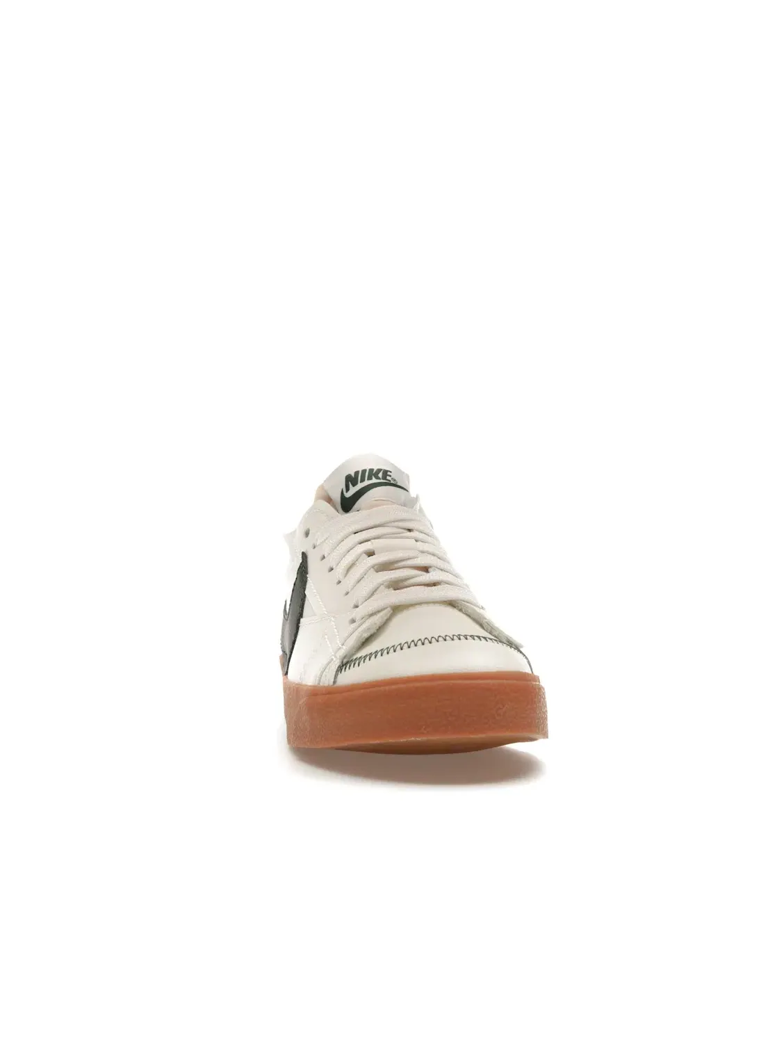 Мужские кроссовки с замшевыми вставками Nike Blazer Low 77 Jumbo WNTR Nike — изображение 2 из 4, зеленый-коричневый