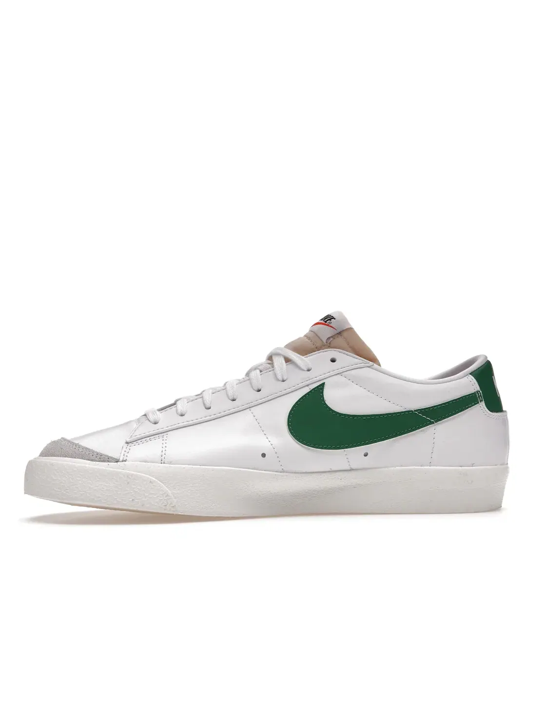 Мужские кроссовки Lifestyle с контрастным цветом Nike Blazer Low 77 — изображение 3 из 4, белый//черный/зеленый
