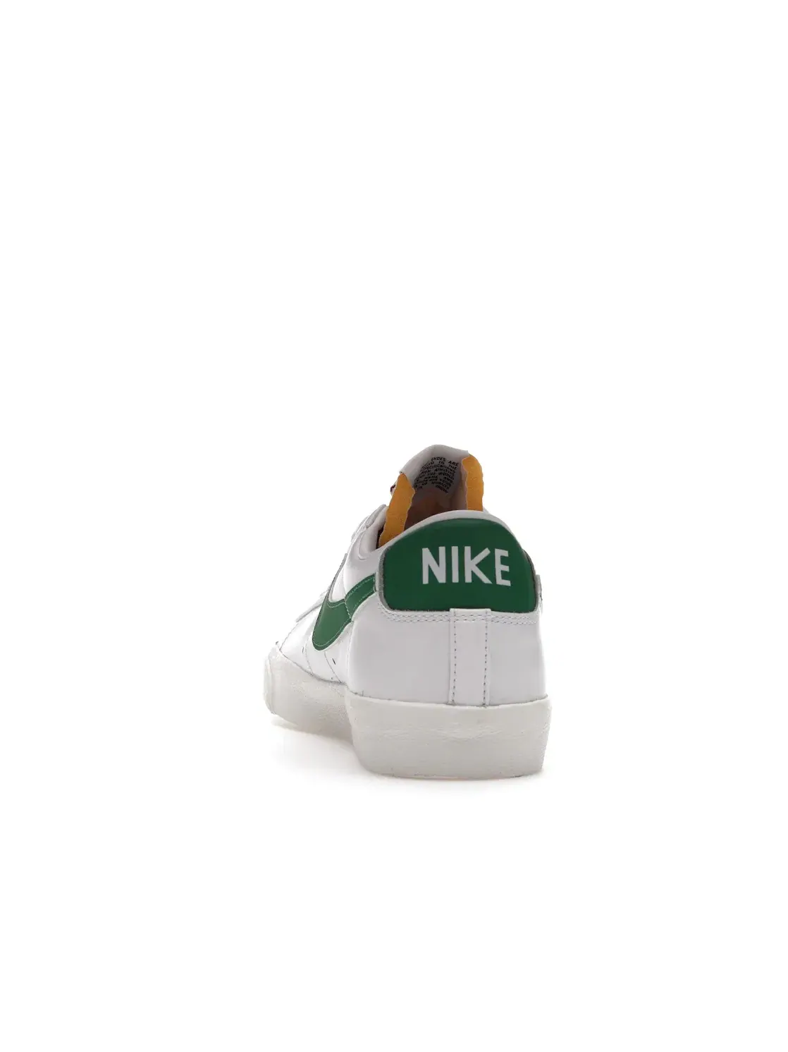 Мужские кроссовки Lifestyle с контрастным цветом Nike Blazer Low 77 — изображение 4 из 4, белый//черный/зеленый